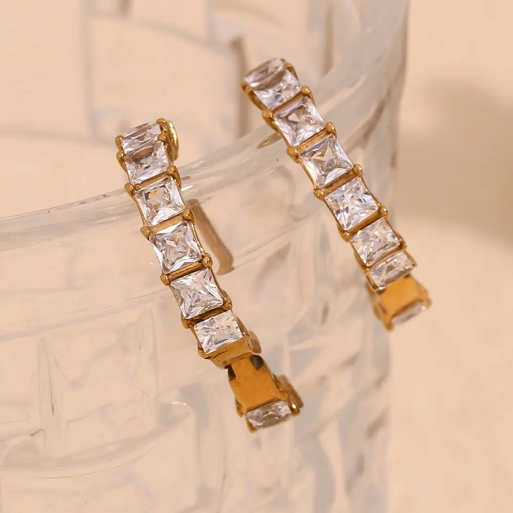 Baguette Hoops ~ Deep South Originals