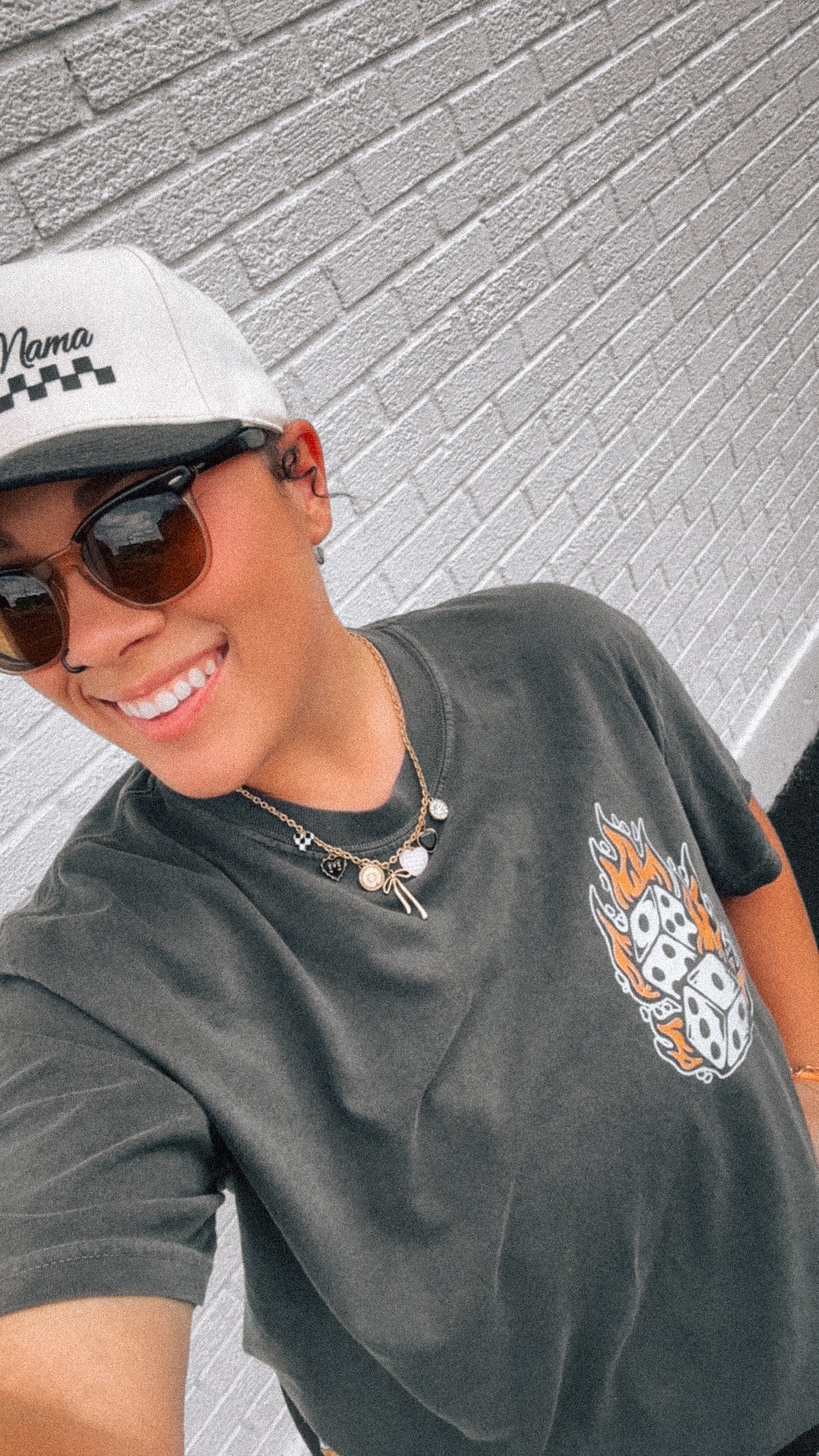 Let The Good Times Roll- Oversized Tee
