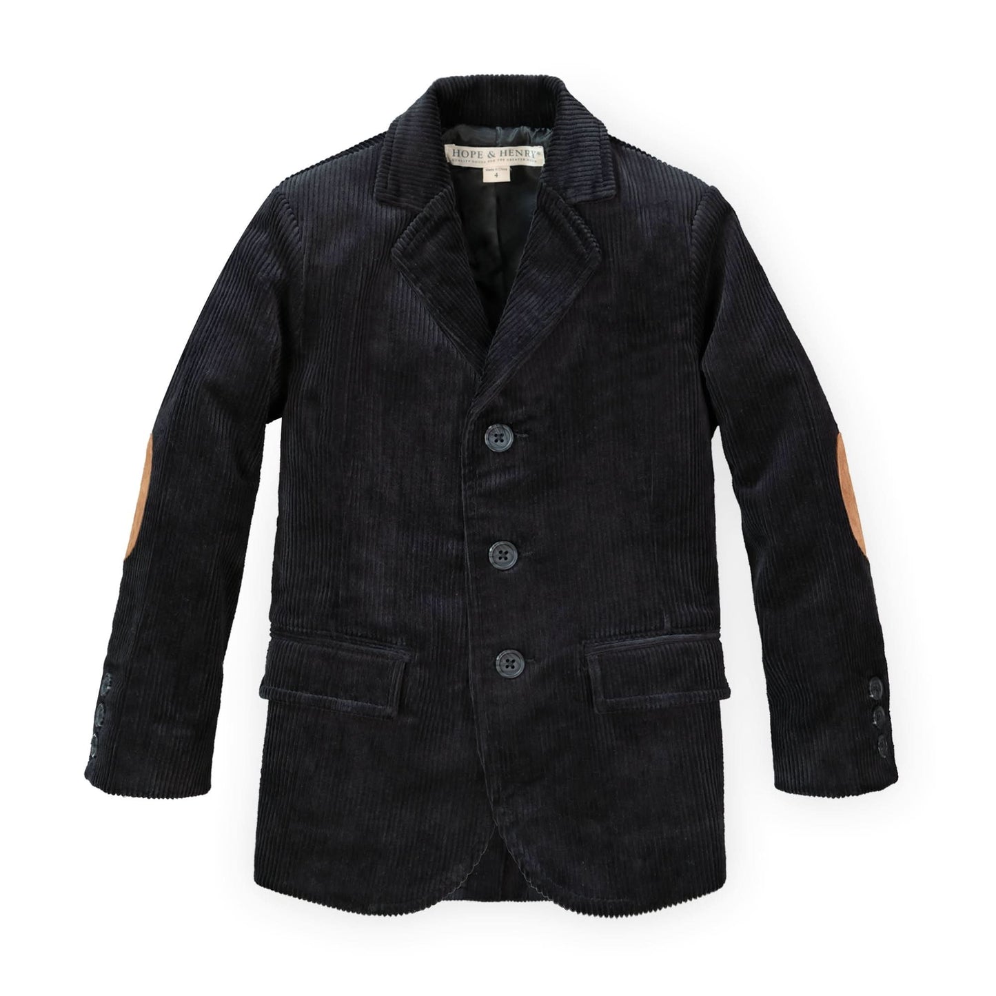 Organic Corduroy Blazer with Elbow Patches - Baby