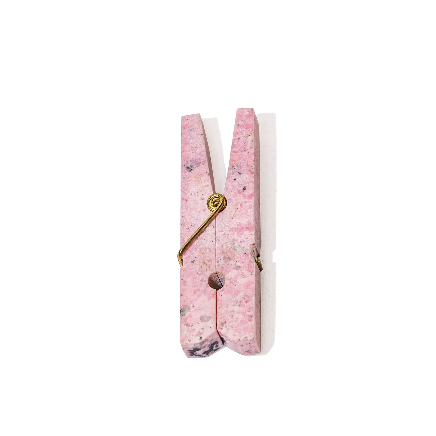 Decorative gemstone Laundry Clip - Rhodonite Pink