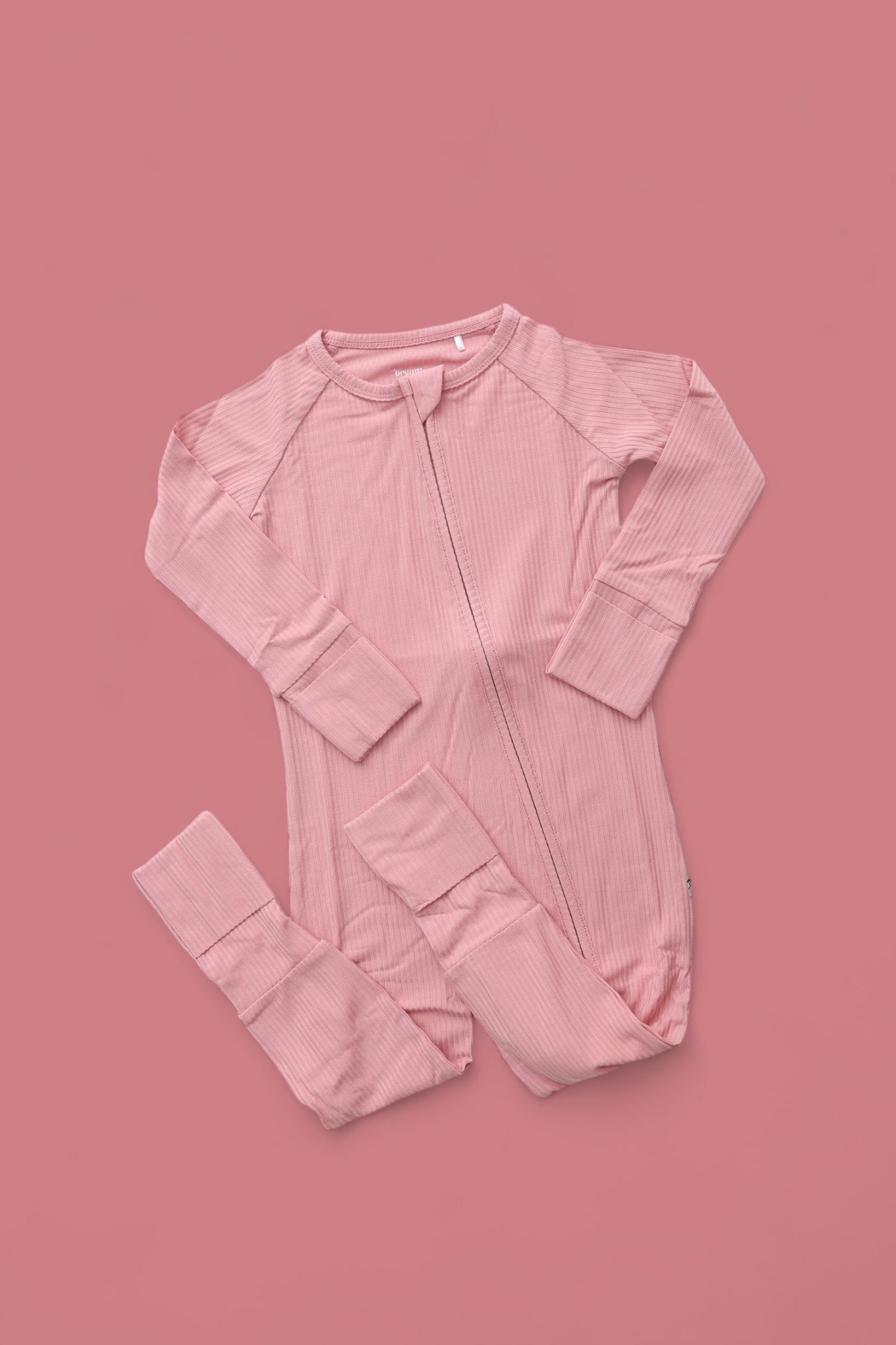 MAUVE RIB DREAM ROMPER