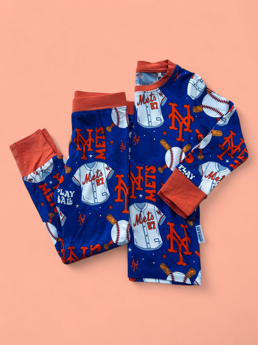 Mets 2p Long Sleeve Set