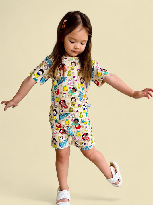 Little Princess Short Set