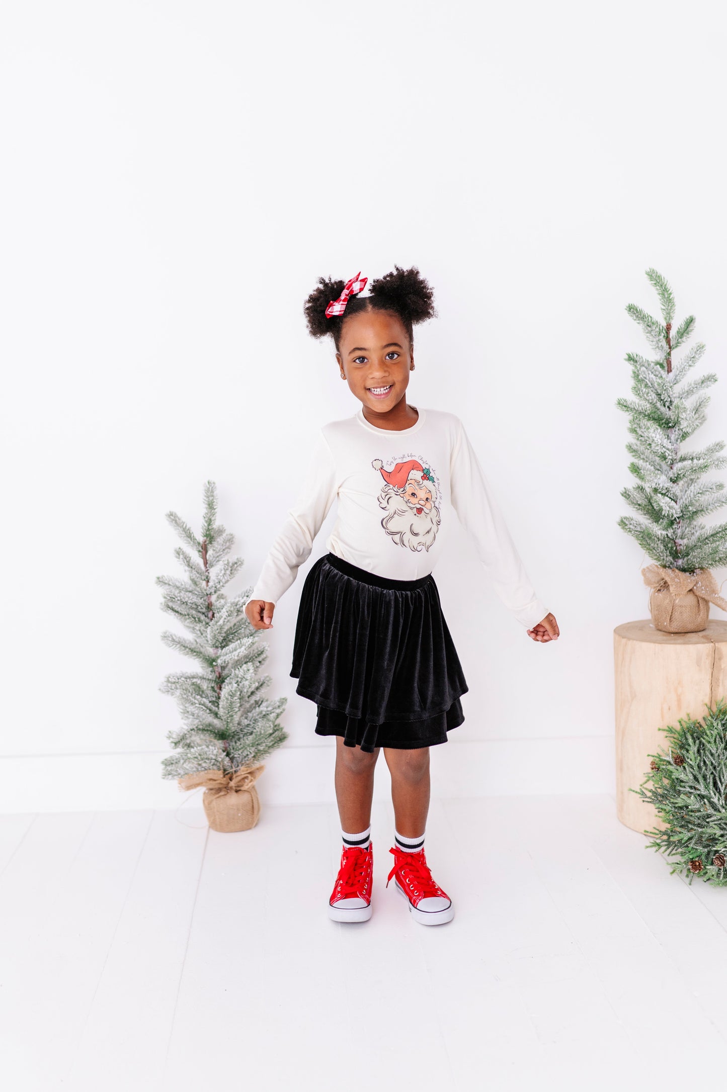 Jolly Santa | Bamboo Long Sleeve Shirt