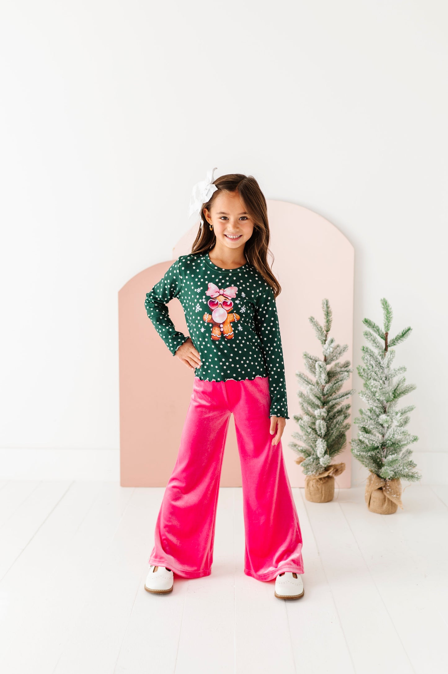 Bubblegum Gingerbread | Bamboo Long Sleeve Shirt