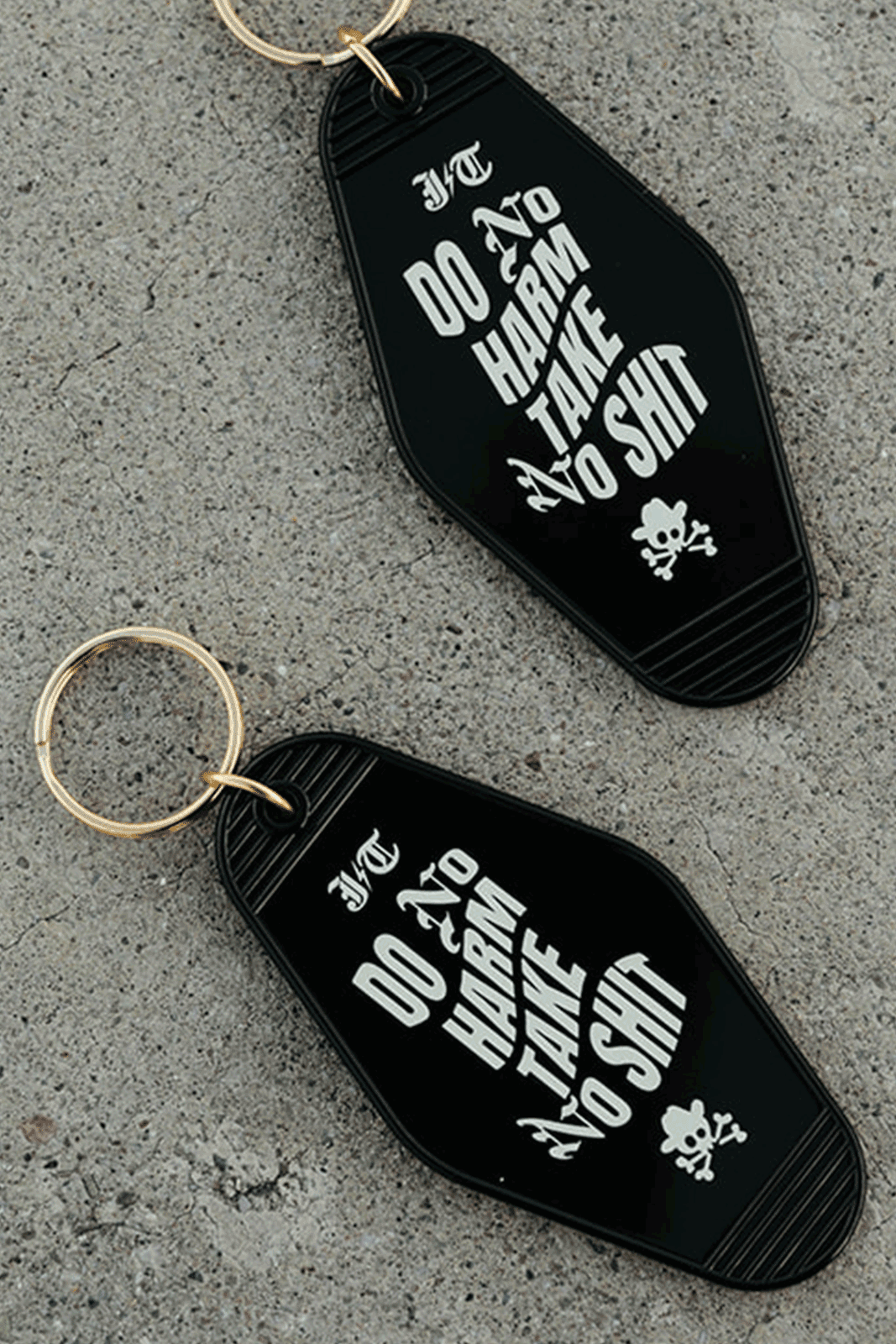 Do No Harm Take No Sh!t Key Chain