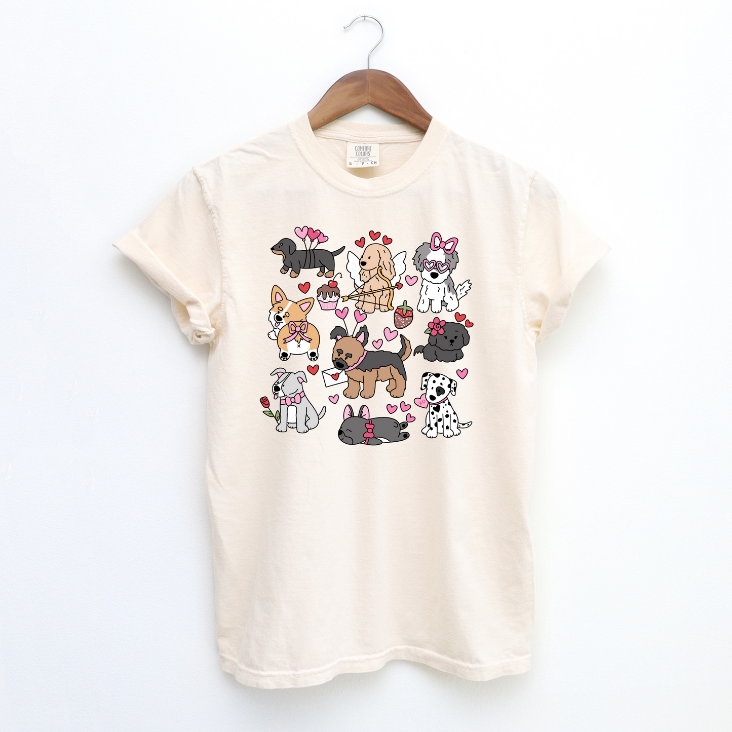 Puppy Love Oversized Adult Tee