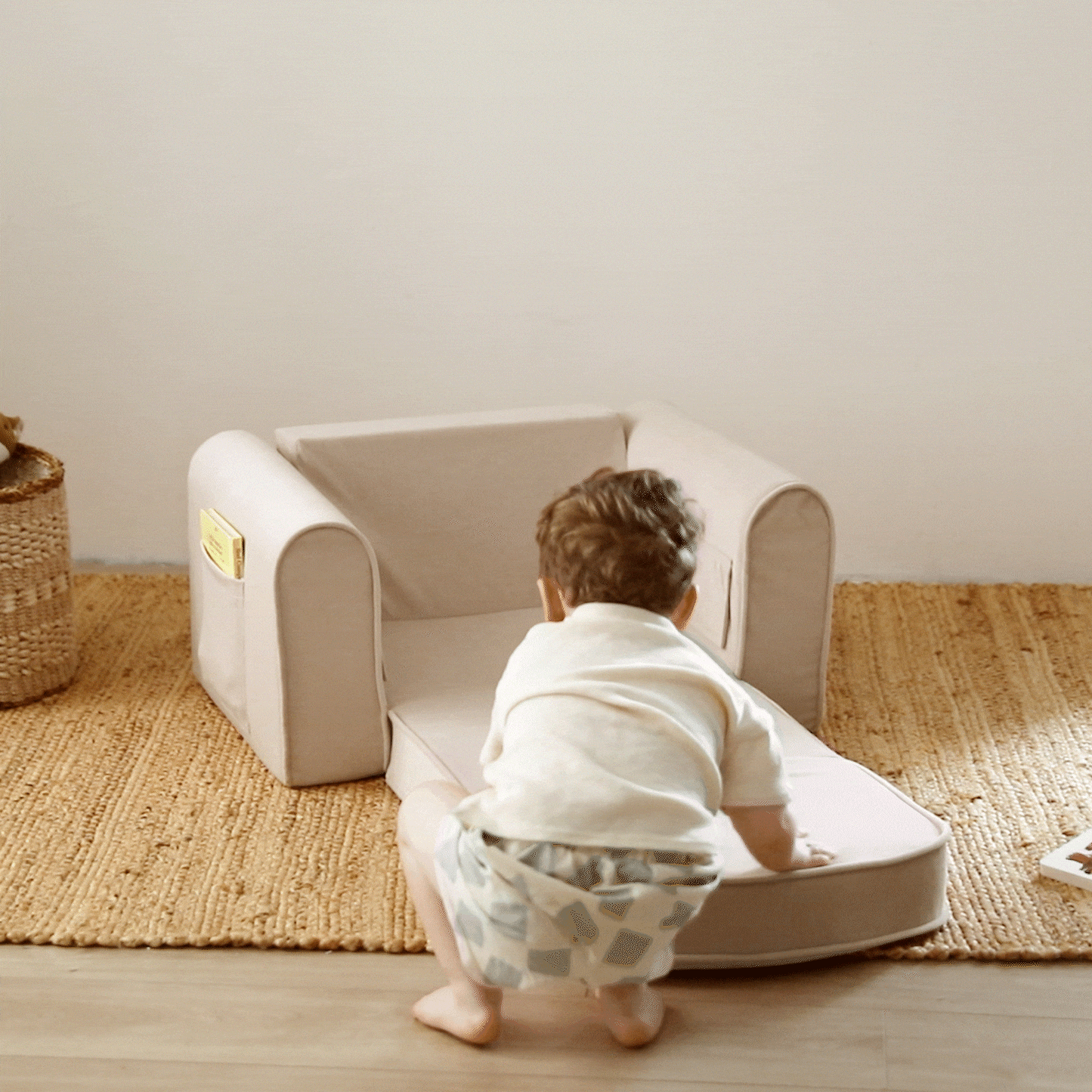 Tiny Land® GentleSnug Kid Chair - Sage