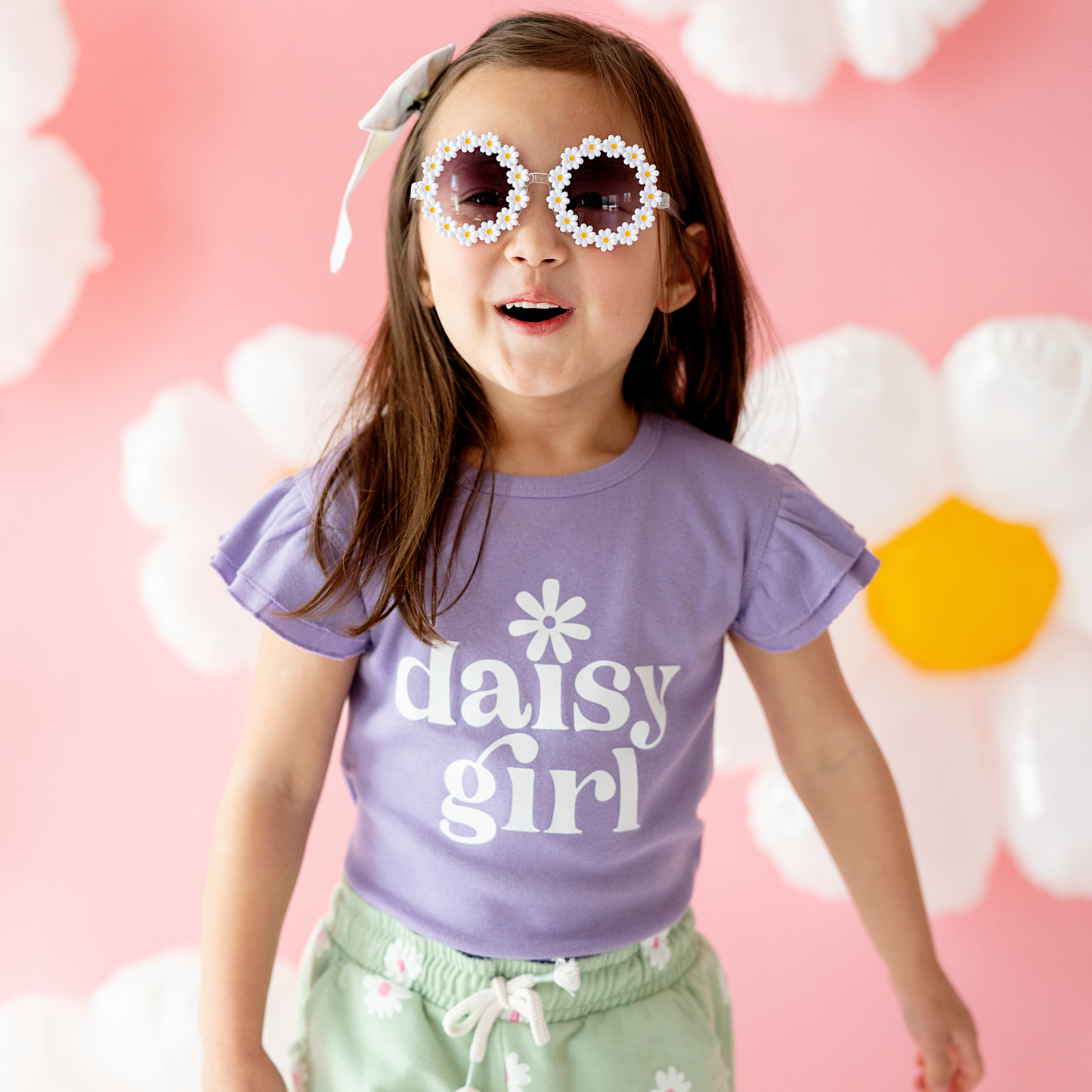 Daisy Girl Puff Sleeve