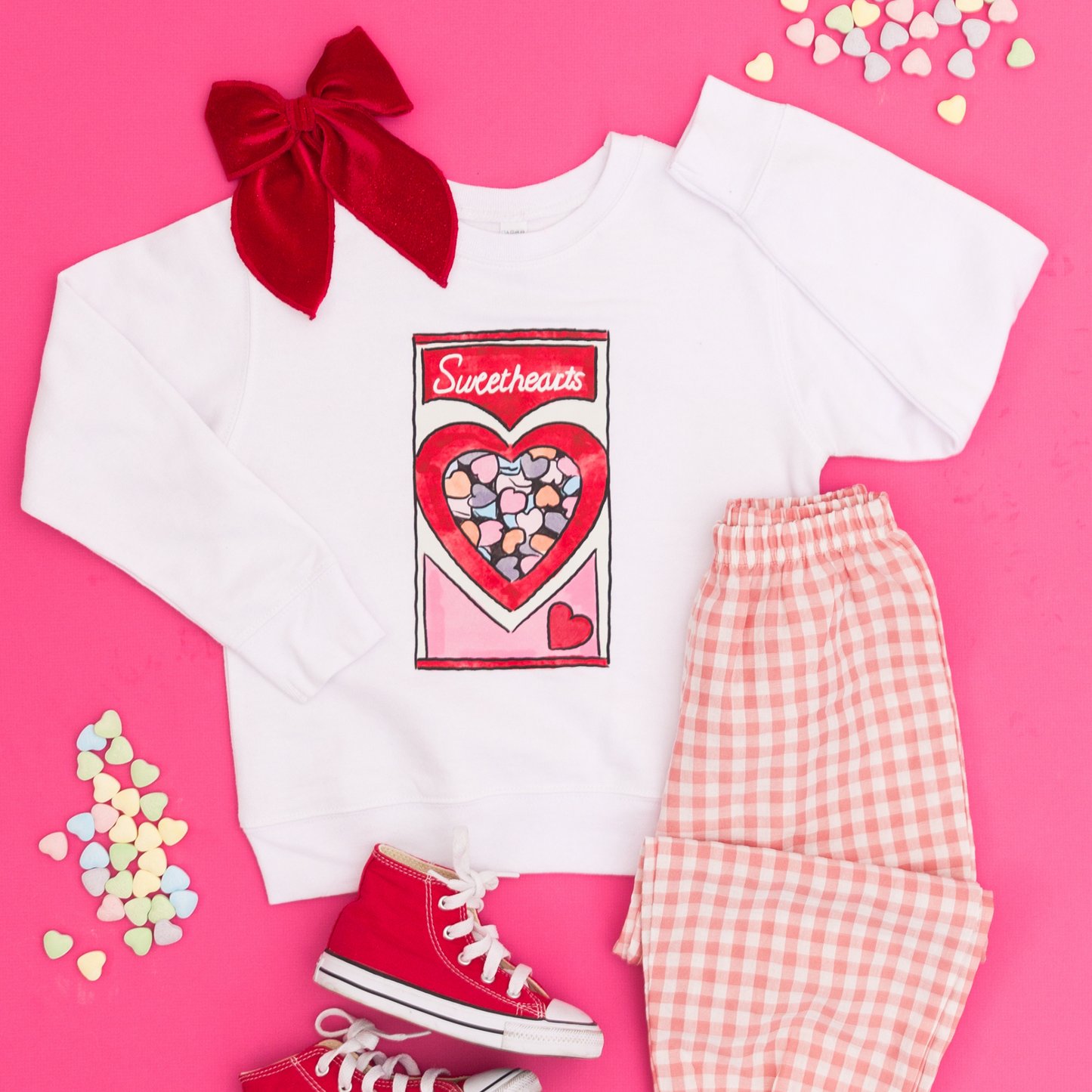 Conversation Hearts Sweater