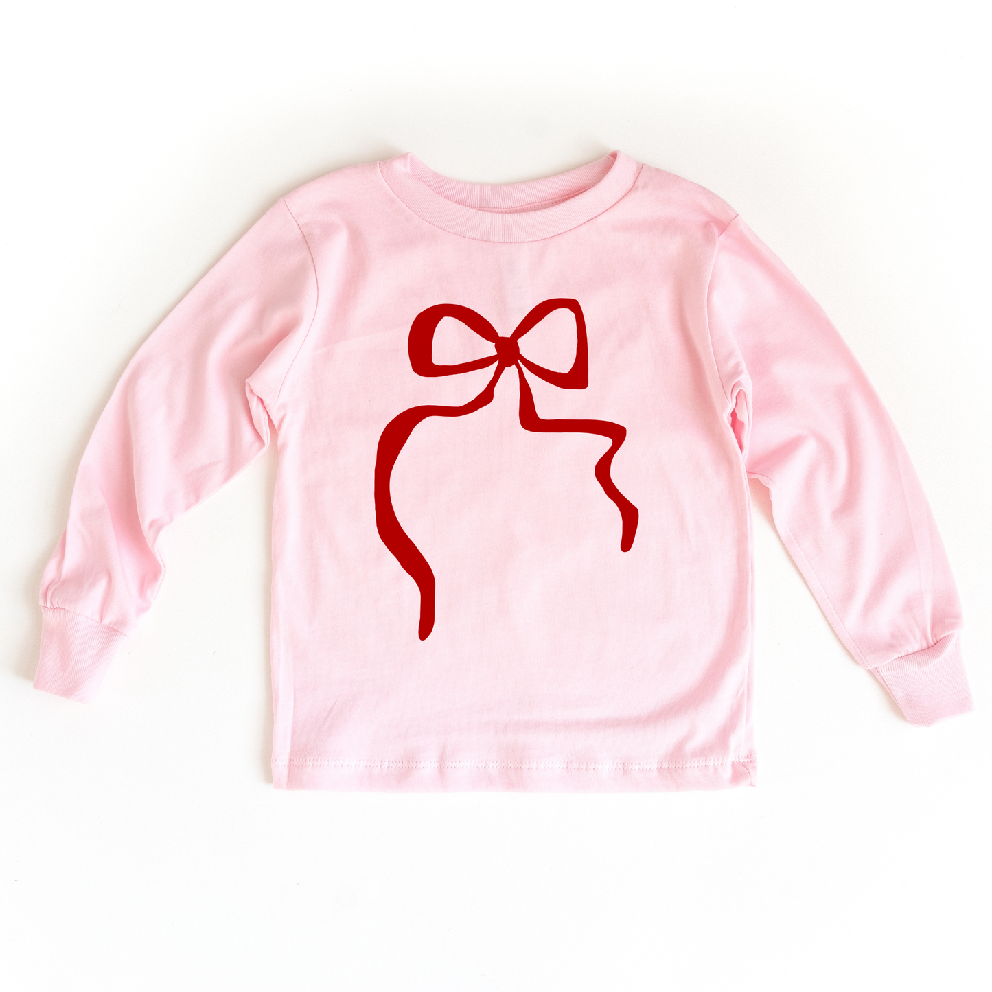 Red Coquette Bow