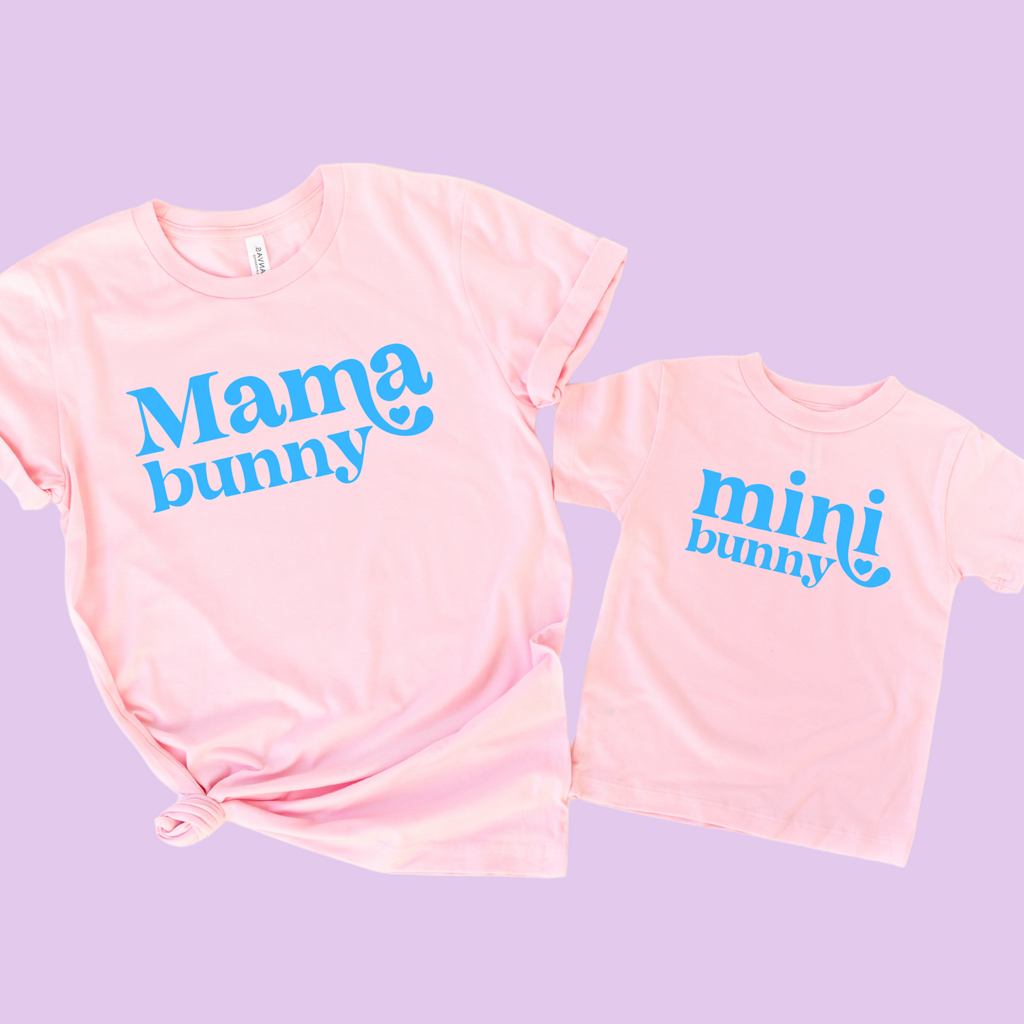 Mama Bunny and Mini Bunny Set