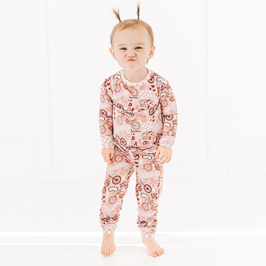 Braaap Like A Girl 2 Piece Pajamas
