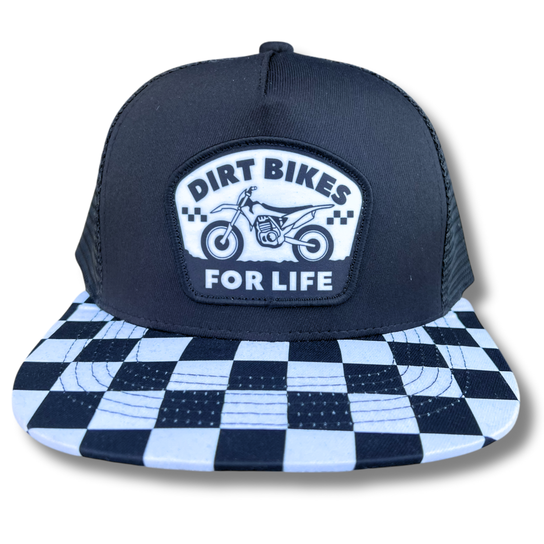 Dirt Bikes Are Life Snapback Hat