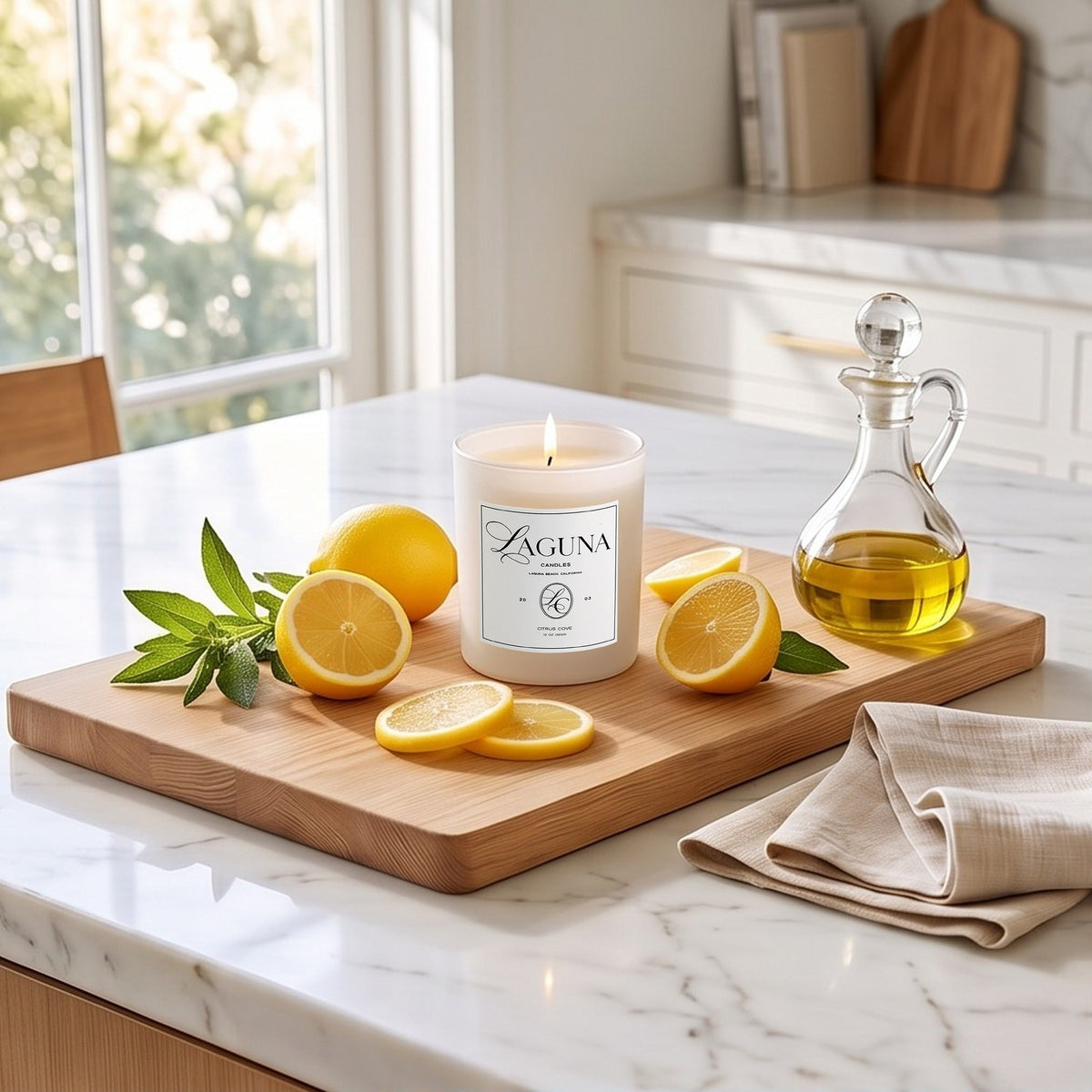 Citrus Cove – 13oz Luxury Candle