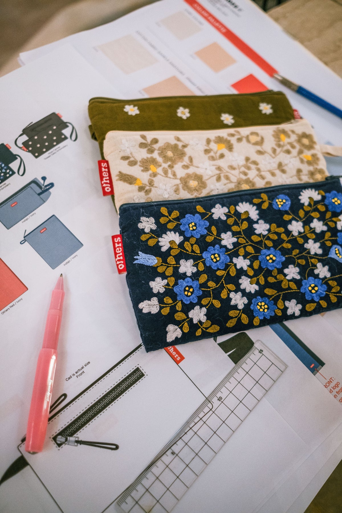 Others Floral Travel Wristlet - Lily Qian