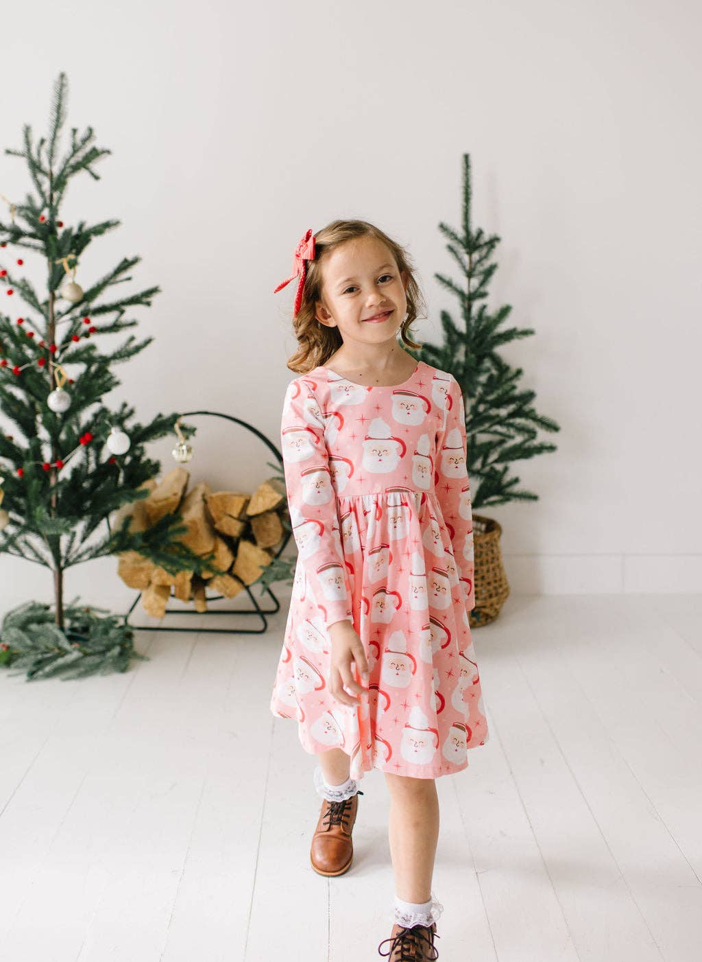 Santa Cocoa Pocket Twirl Dress