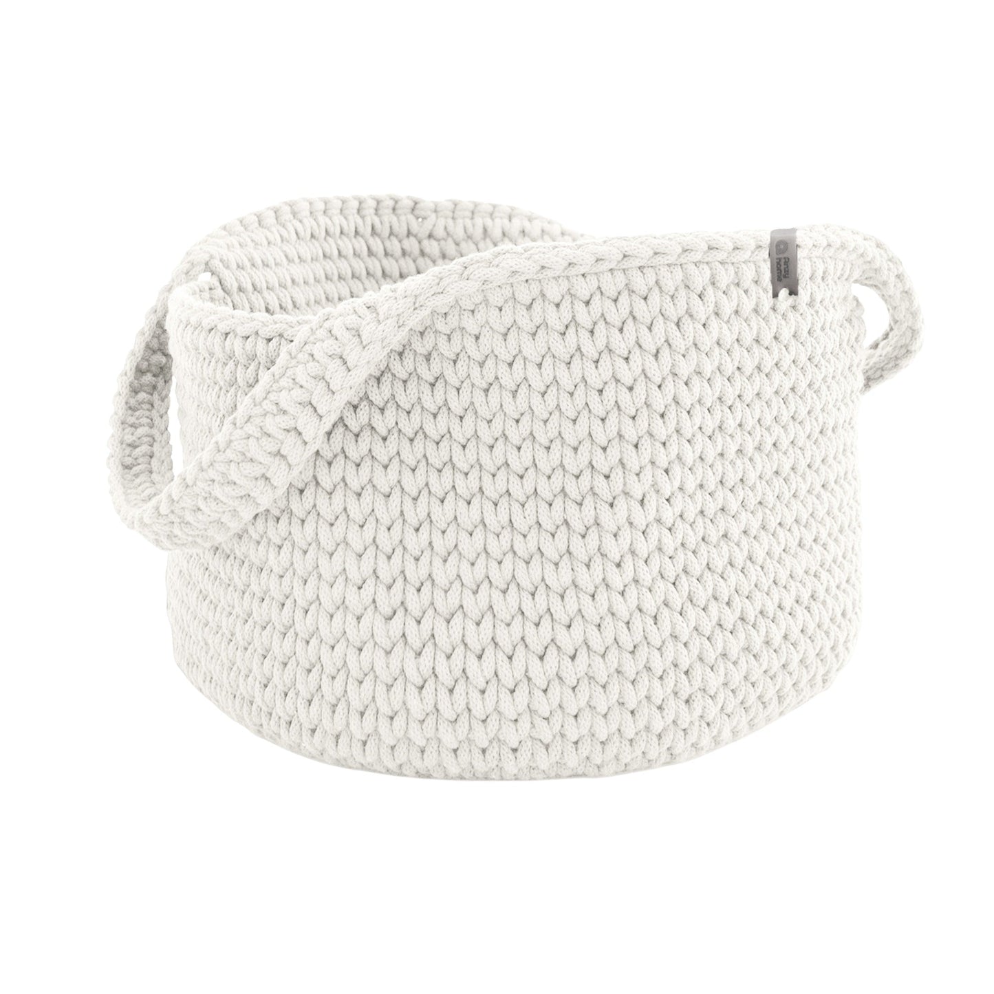 Basket Round with Handles