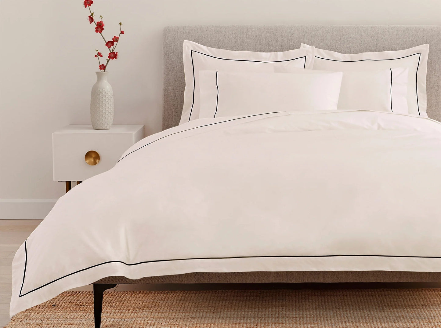 Heirloom Organic Percale Duvet Cover