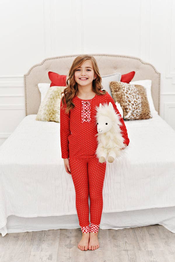 Red Polka Dot PJ Set