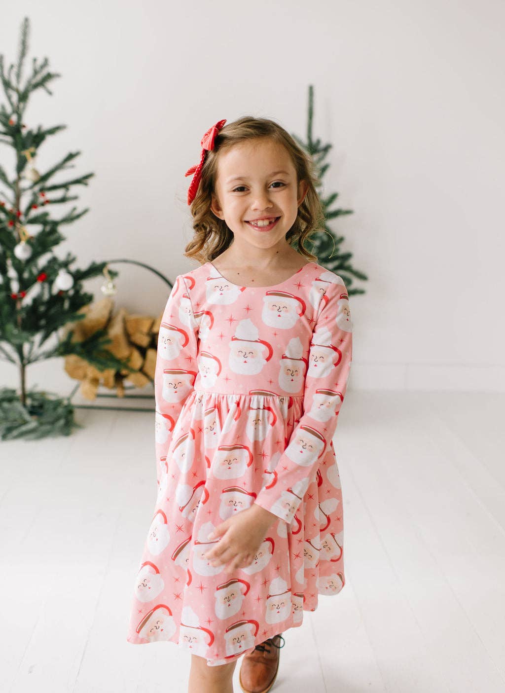 Santa Cocoa Pocket Twirl Dress