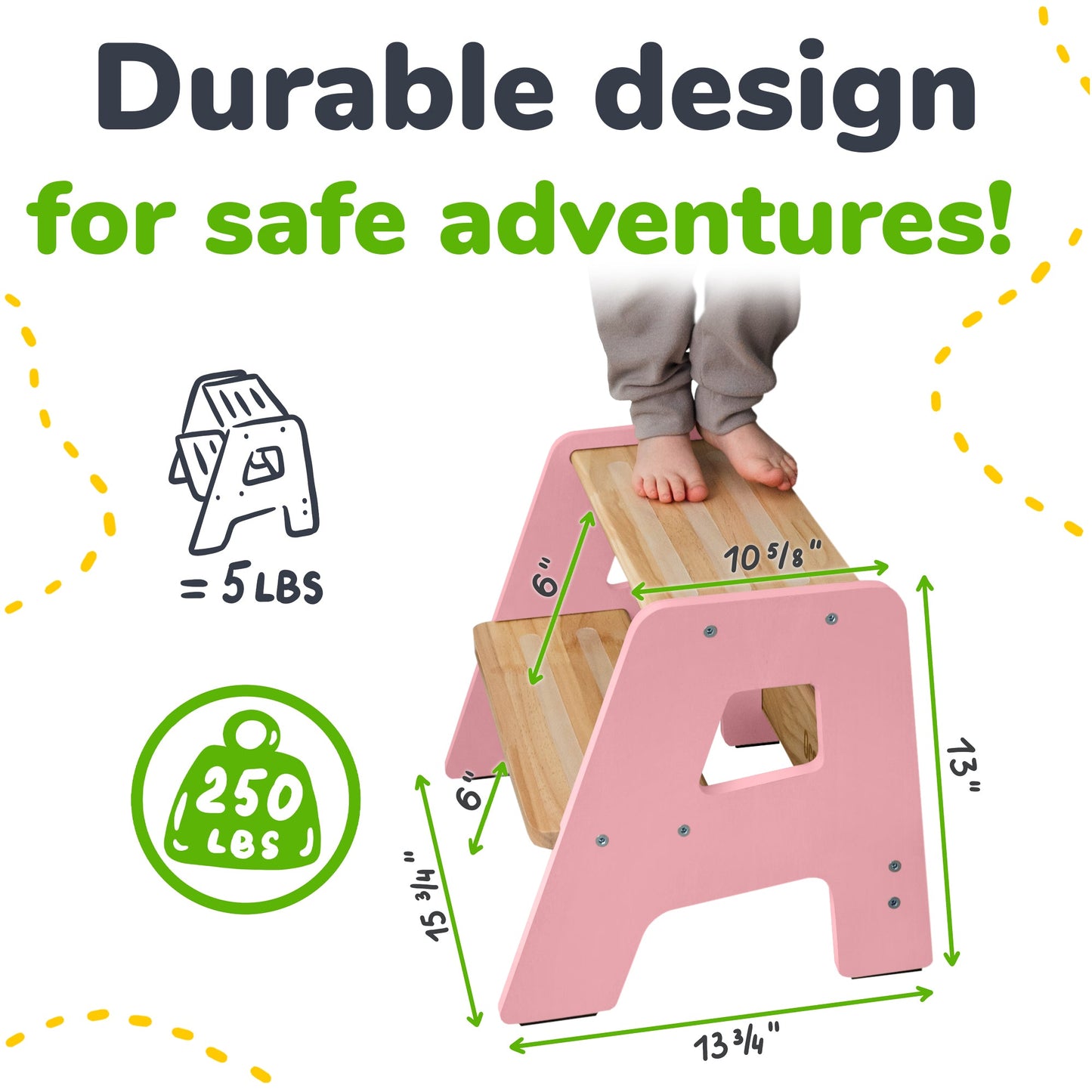 2-Step Stool for Kids