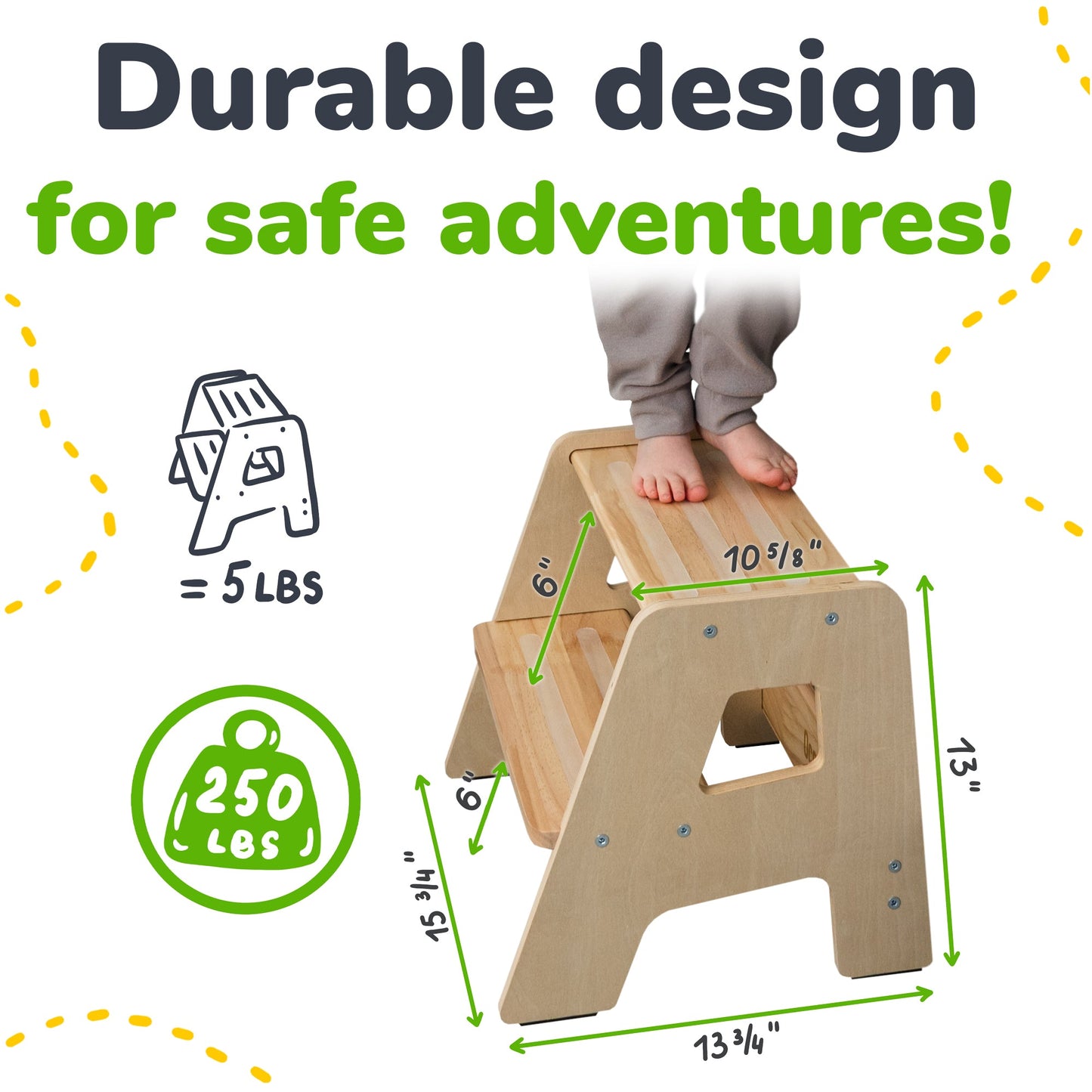 2-Step Stool for Kids