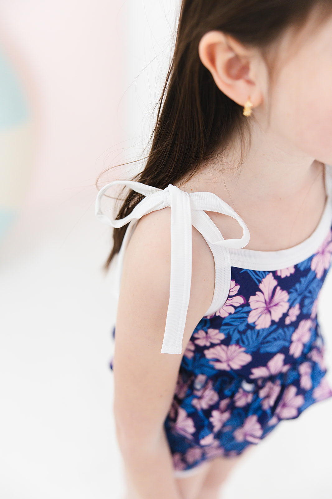 Twilight Blossoms | One Piece Smocked Swimsuit