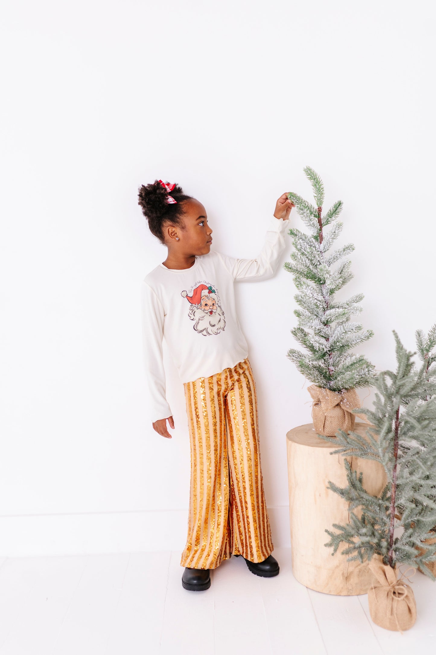 Jolly Santa | Bamboo Long Sleeve Shirt