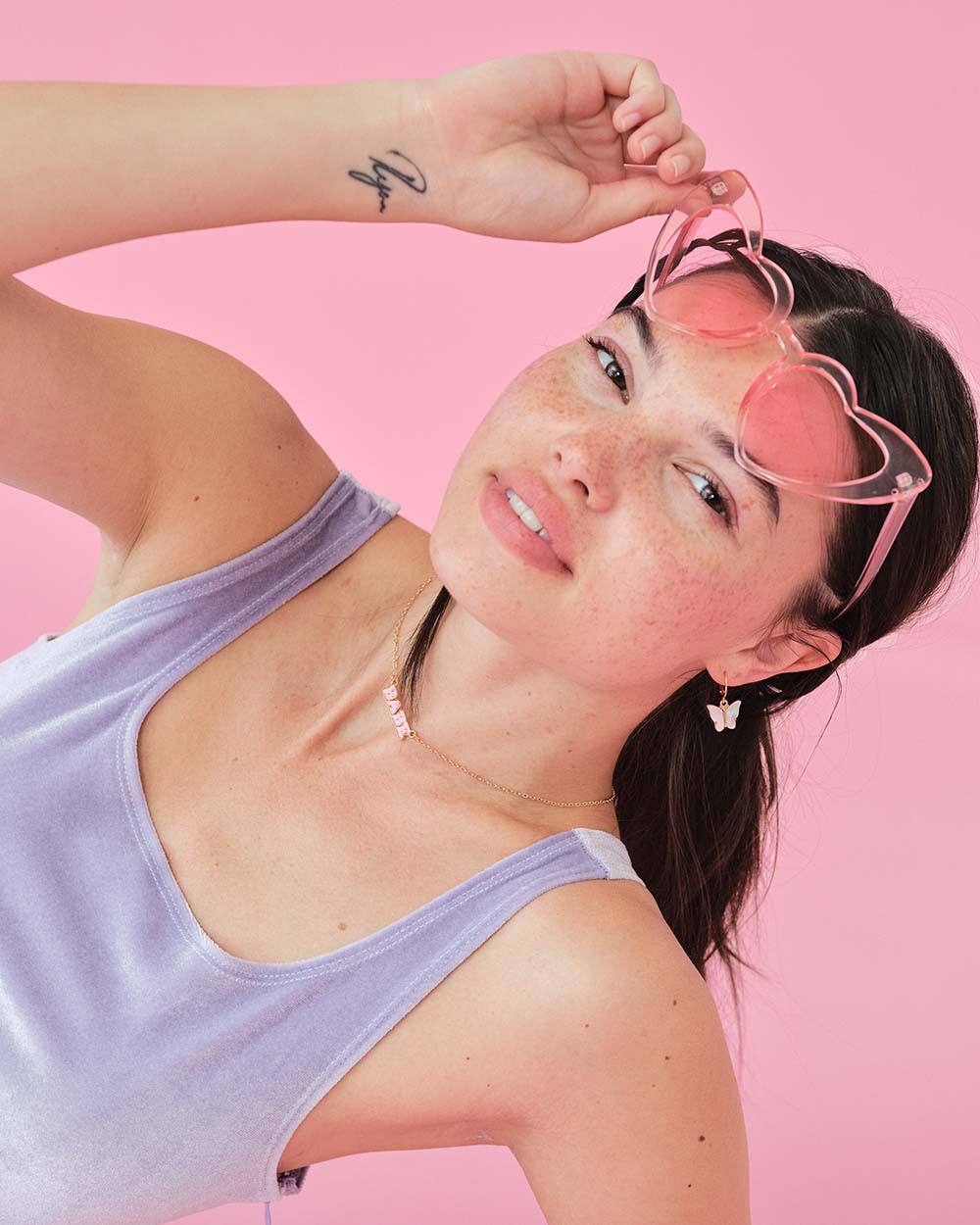 Heart Eyes Set - 8 transparent sunnies