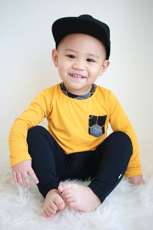 Honey | Bamboo Toddler & Kids Pocket T-Shirt