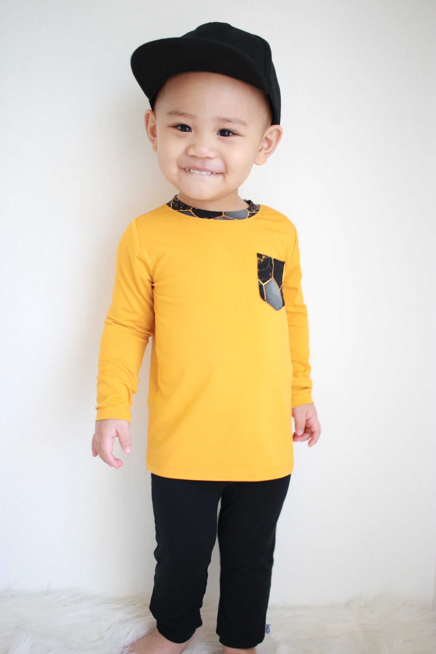 Honey | Bamboo Toddler & Kids Pocket T-Shirt