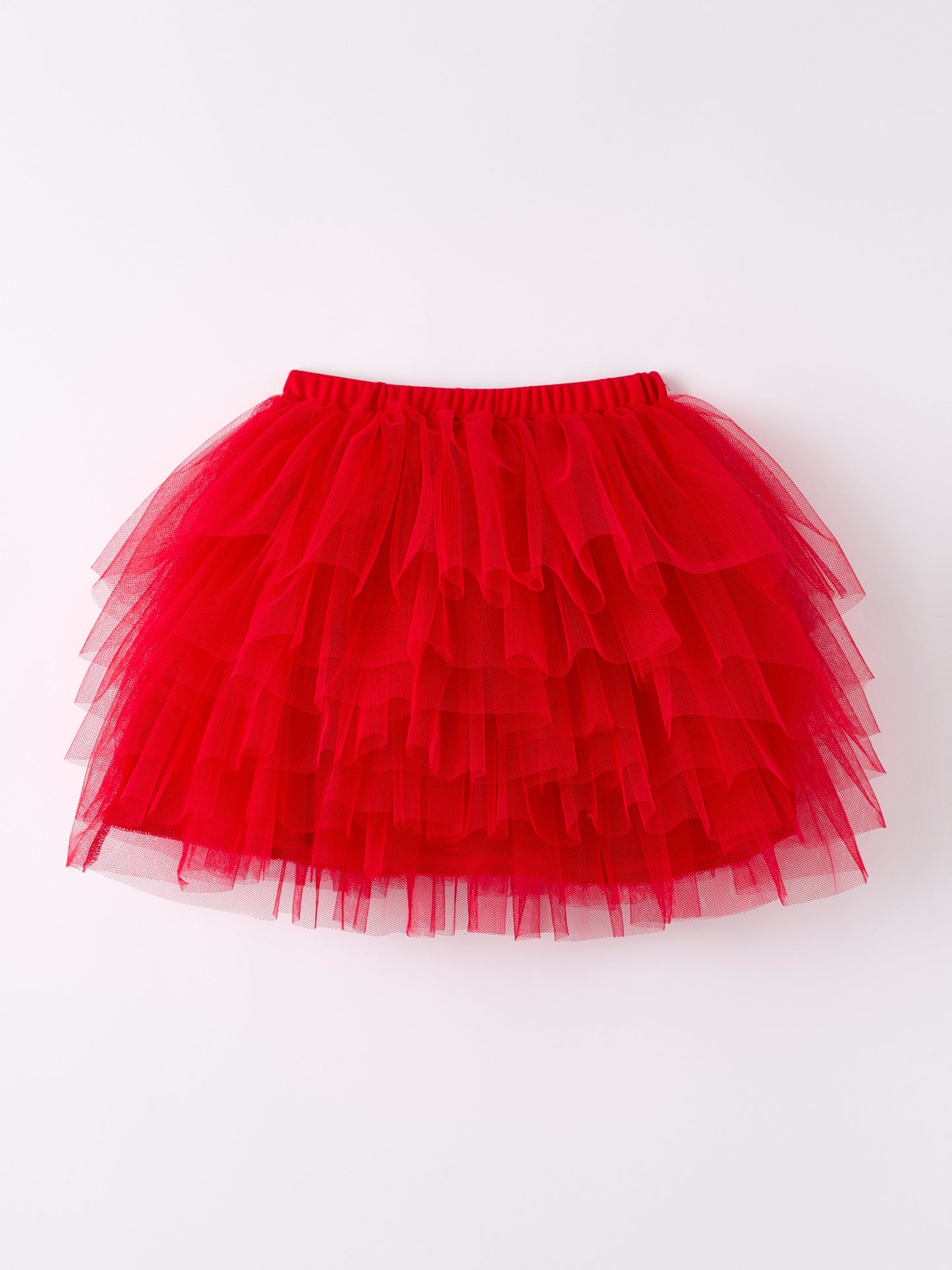 Red Girls' Tulle Skirt