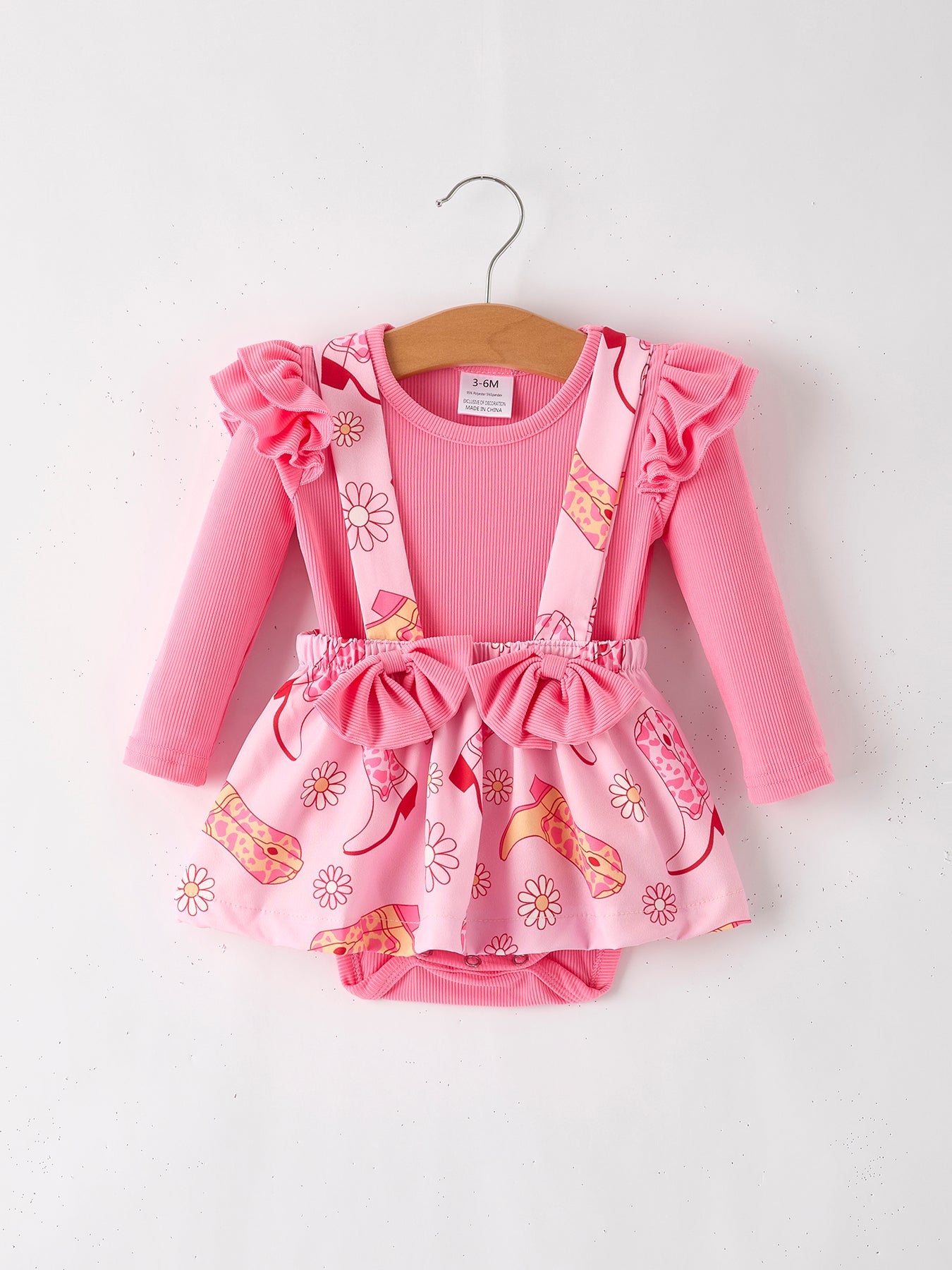 Girls Leopard Romper set of 3 outfits