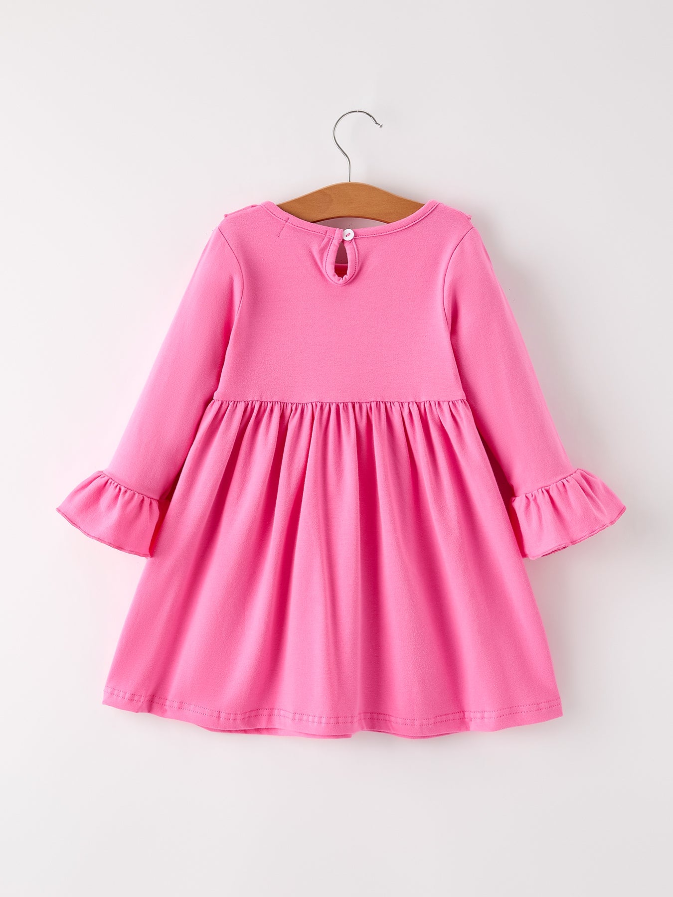 Fall Thanksgiving "GOBBLE" Smock Embroidery Baby Girl Dress