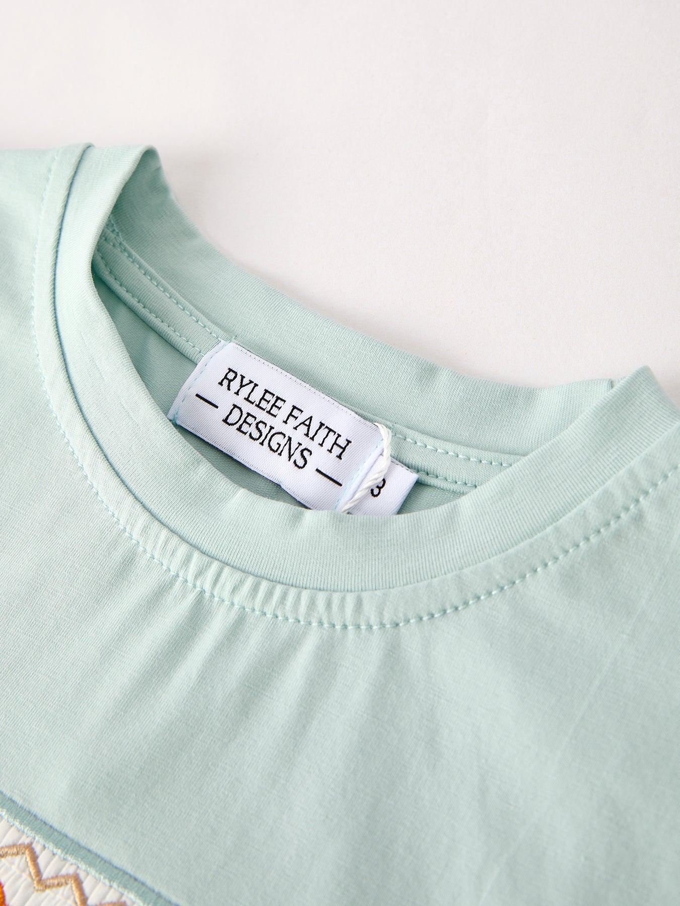 Fall Thanksgiving Plaid Chick Embroidery Smocking Boys Set