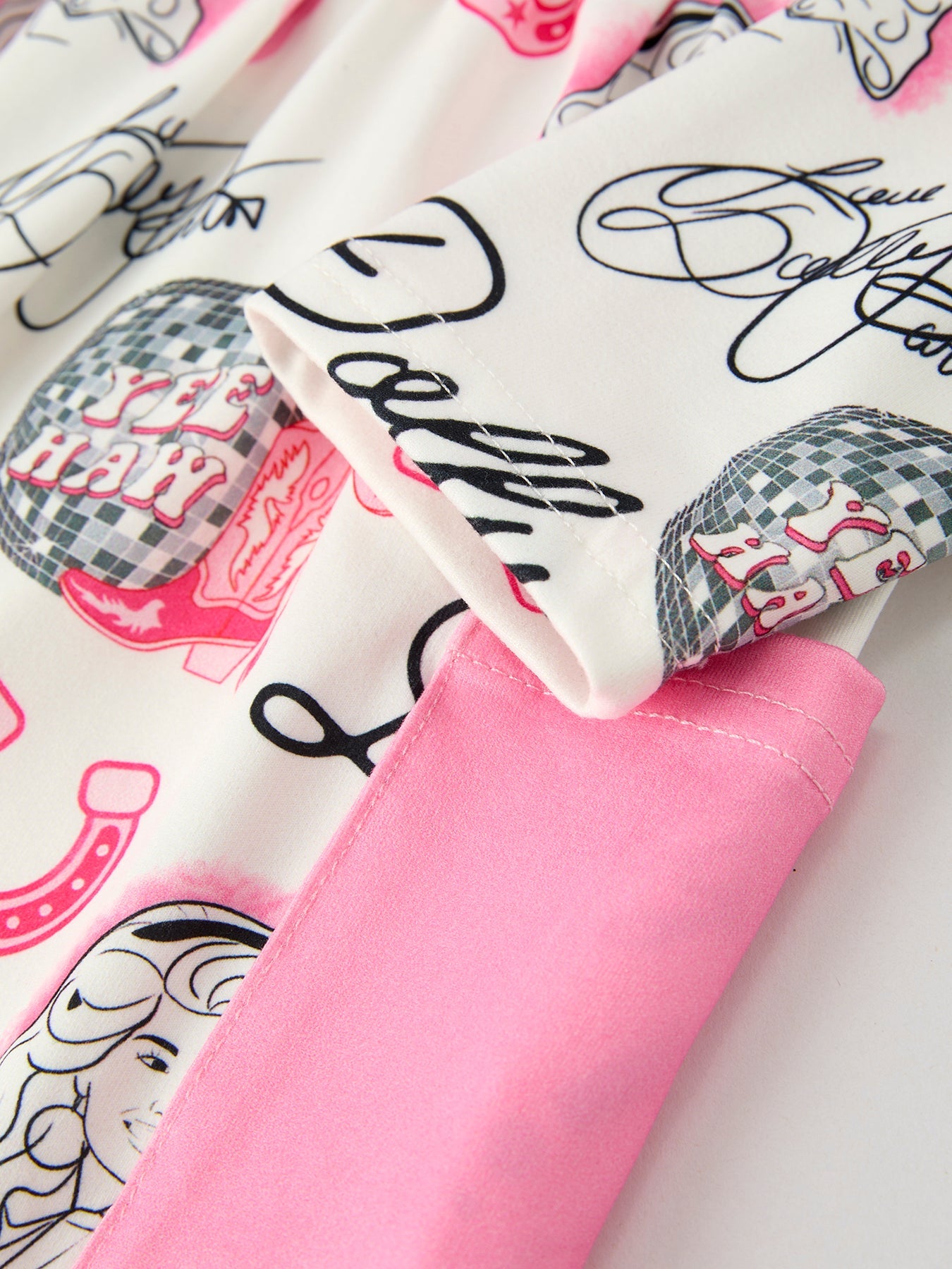 Christmas Holiday Cheer: Christmas Lights and Candy Print Girls Dress