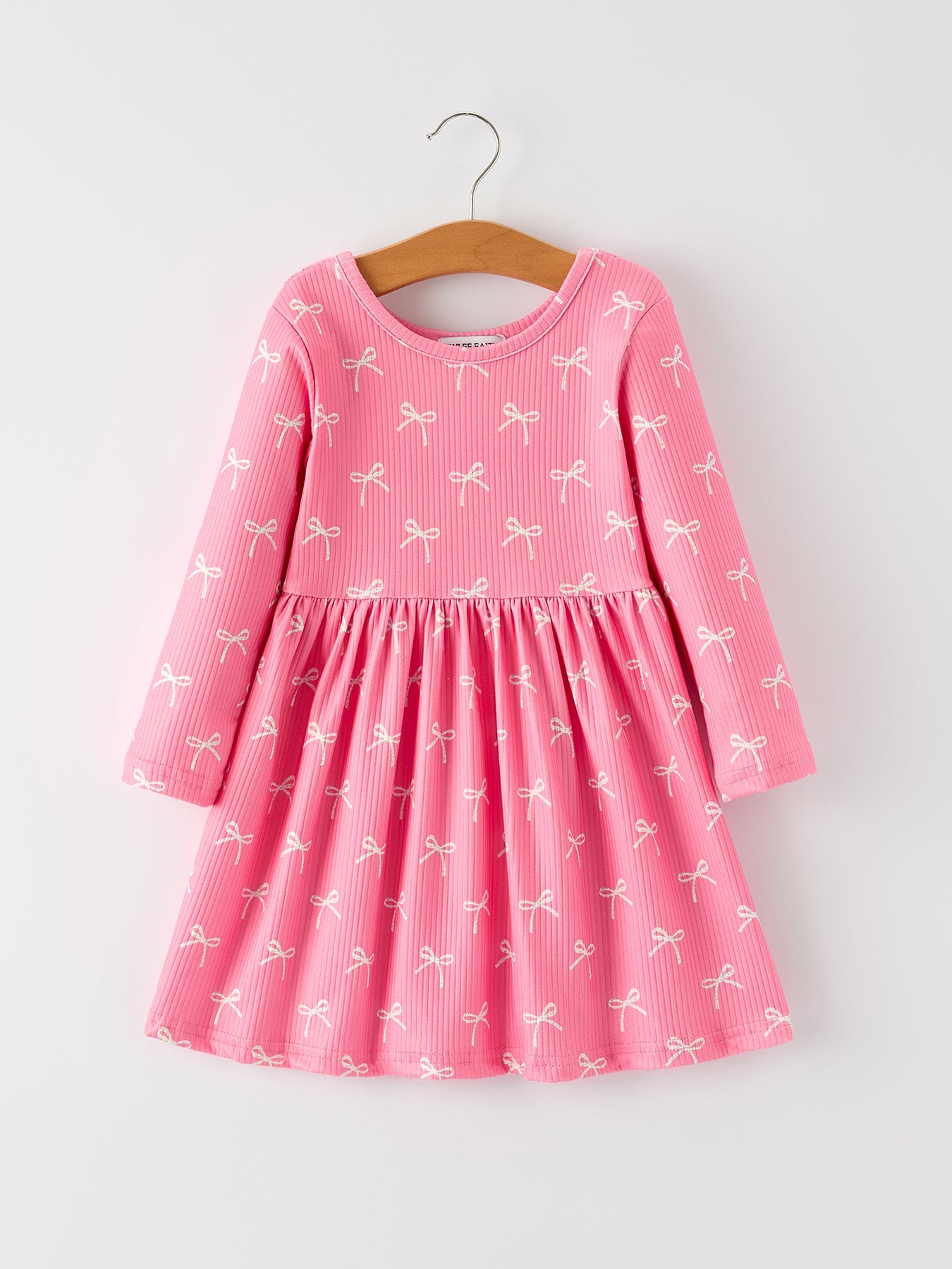 Bow Girls Dress: Festive and Adorable Design