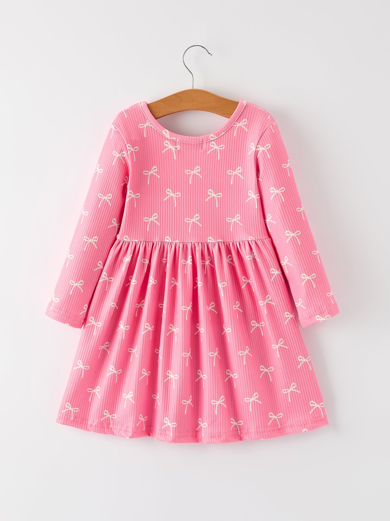 Bow Girls Dress: Festive and Adorable Design