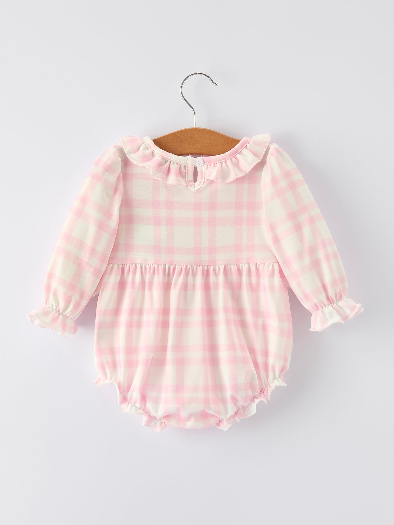 Ballet Plaid Baby Romper