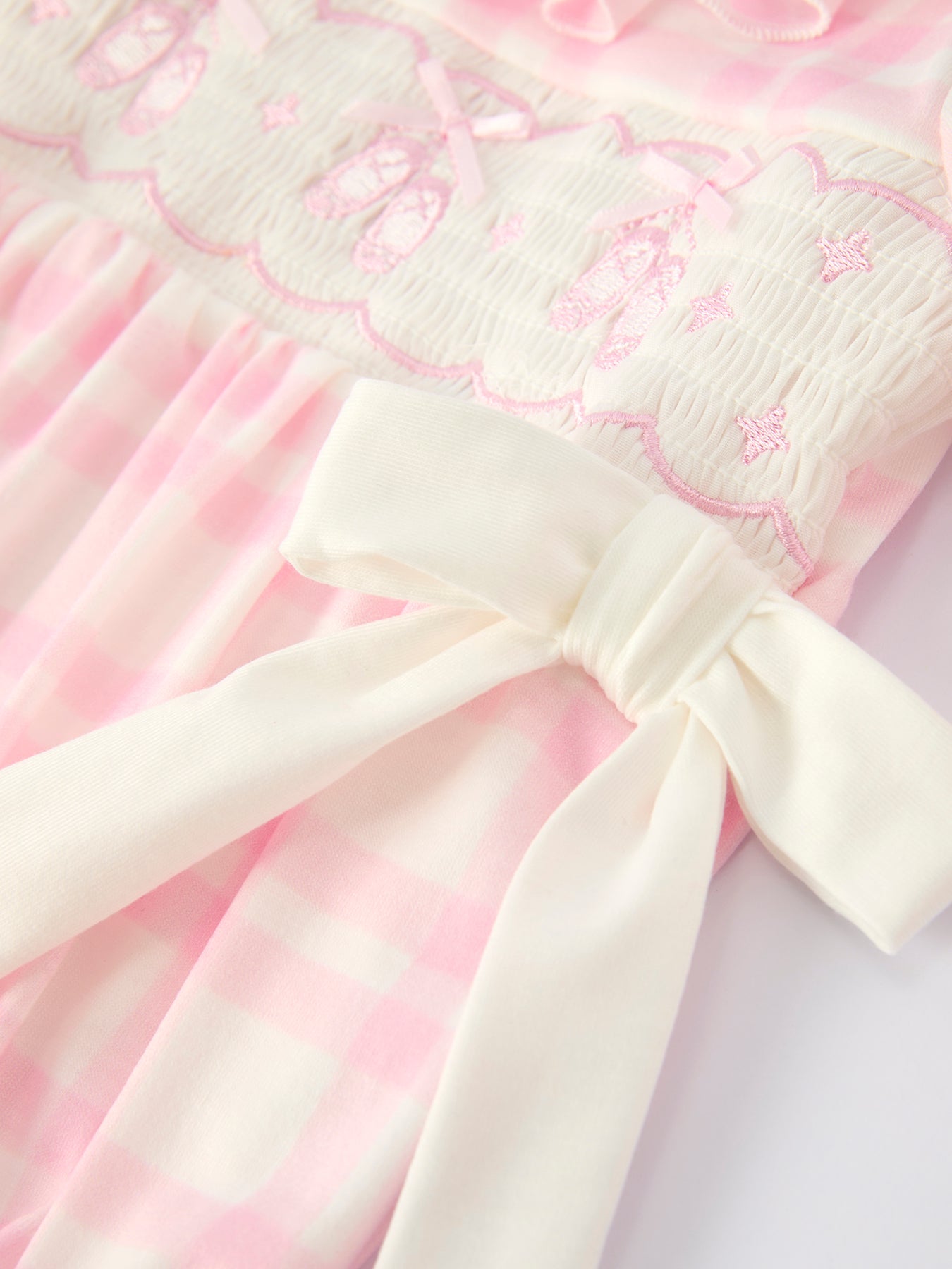 Ballet Plaid Baby Romper