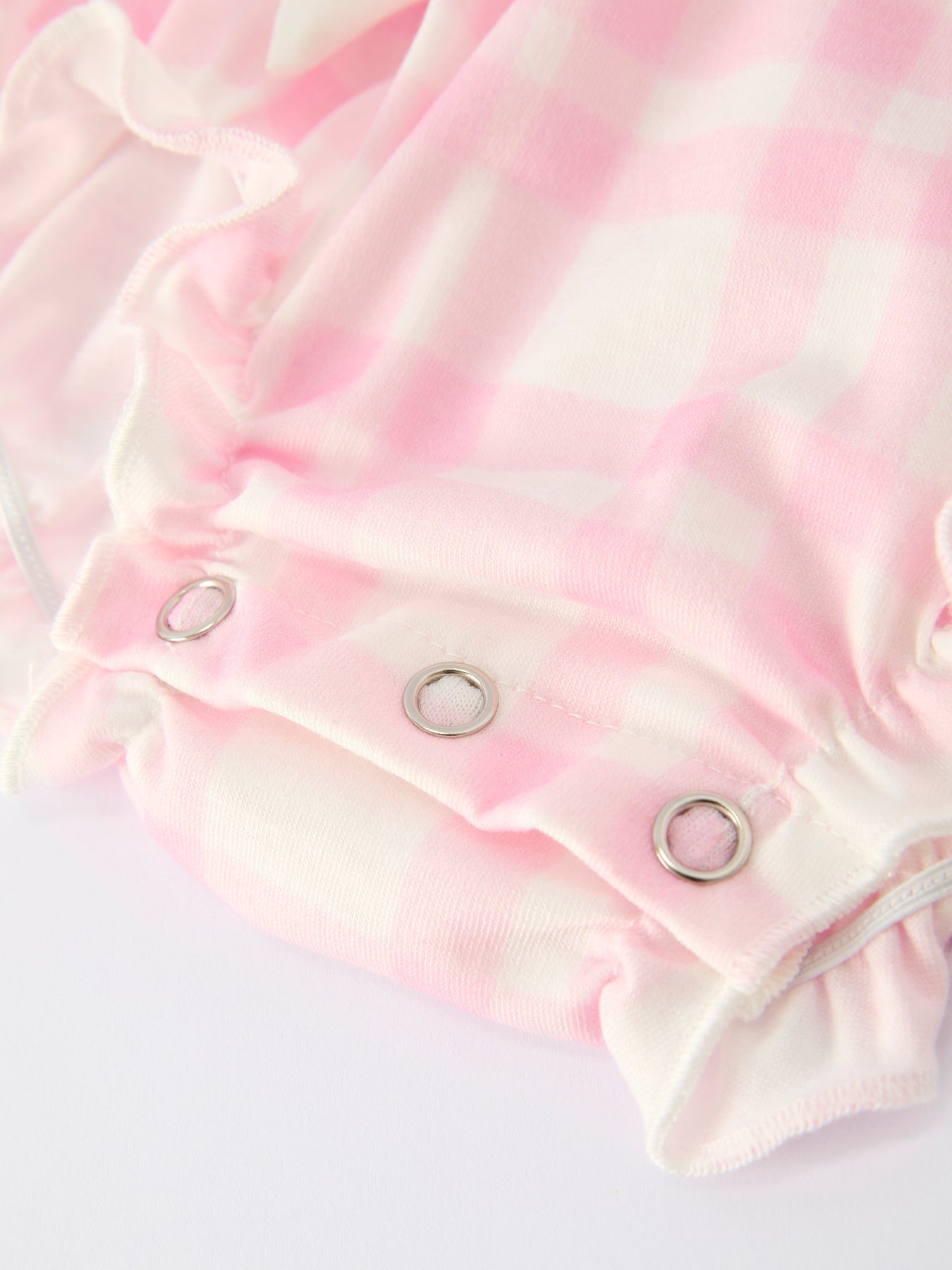 Ballet Plaid Baby Romper