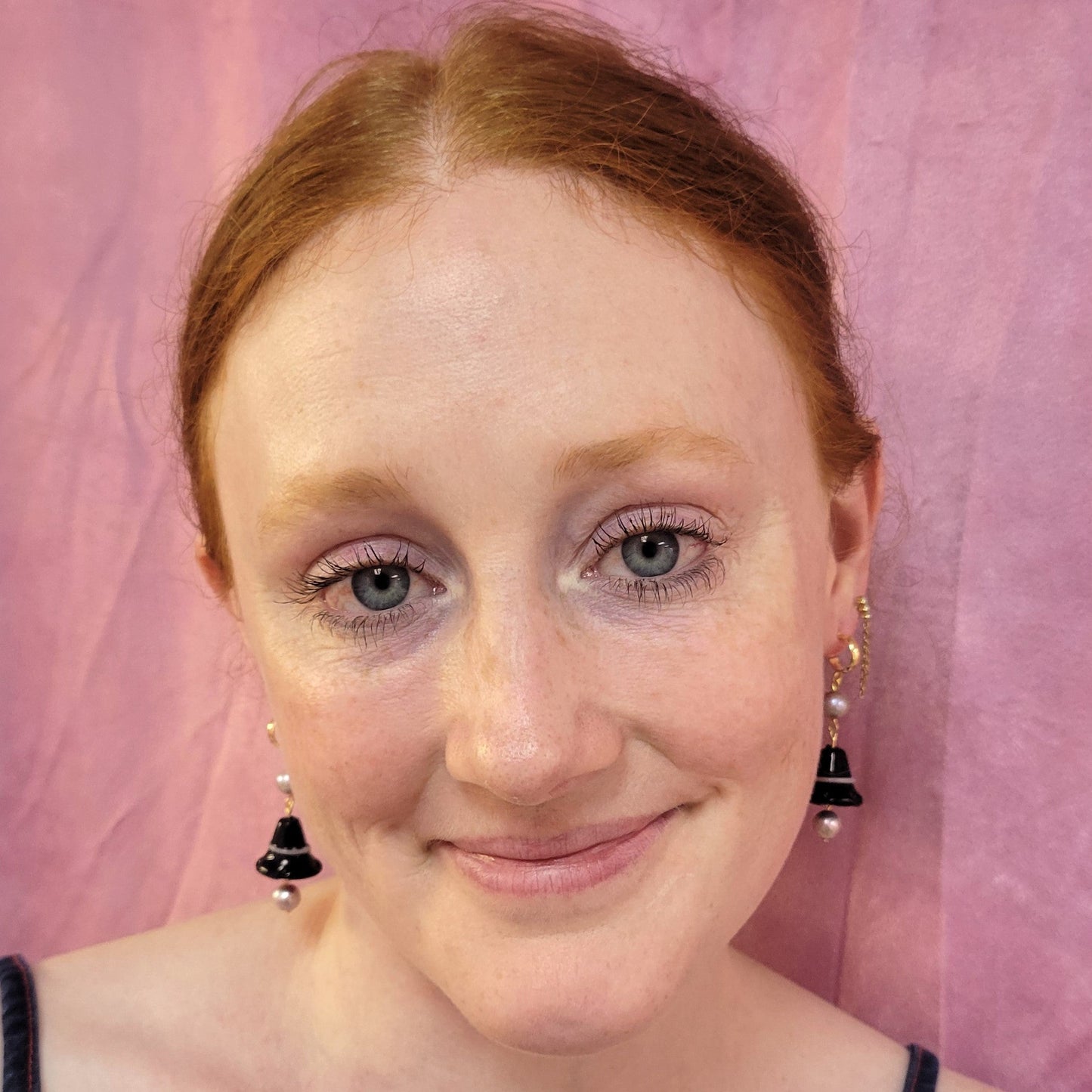 Glass Beaded Witchy Earrings