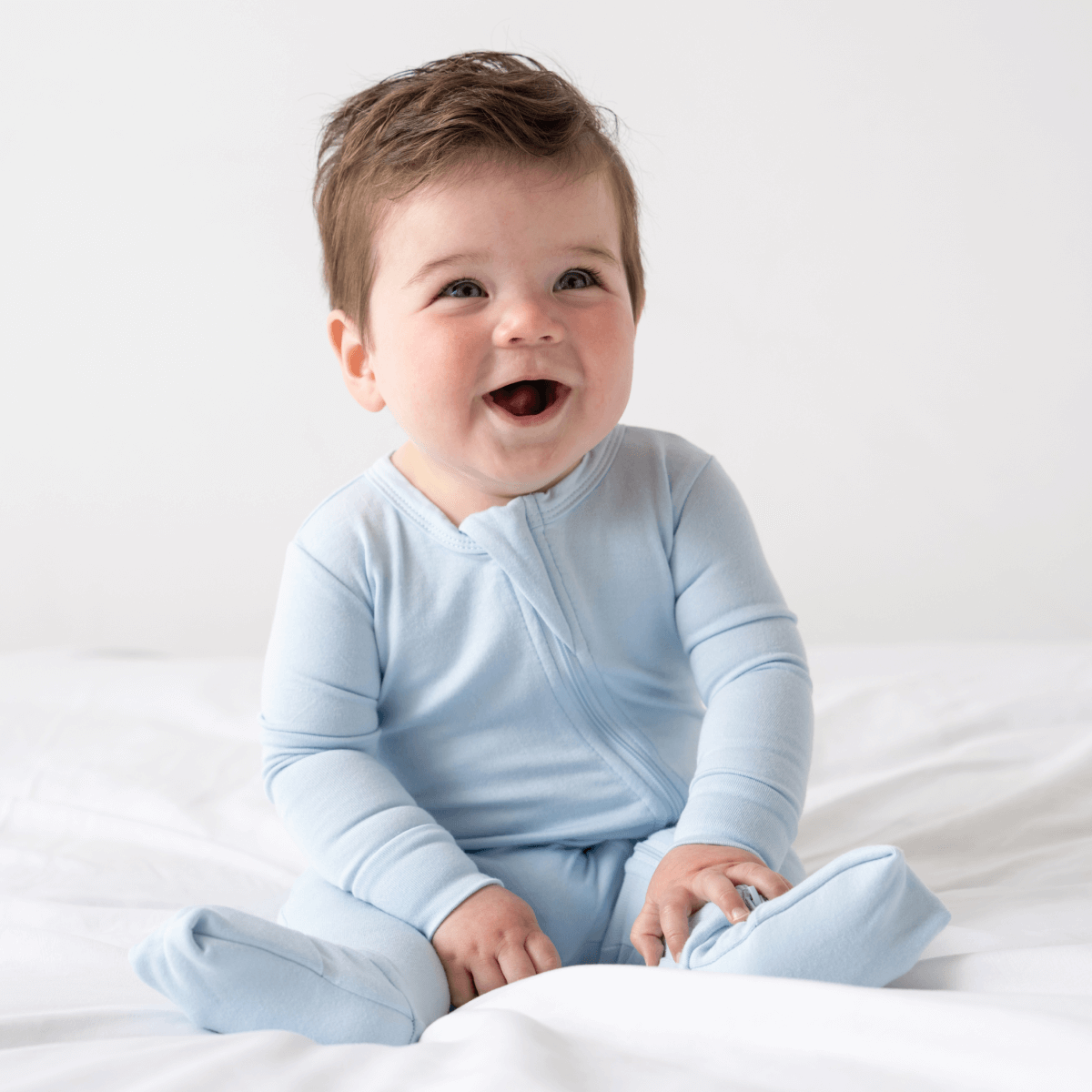 Baby Bamboo Pajamas w/ DreamCuffs®