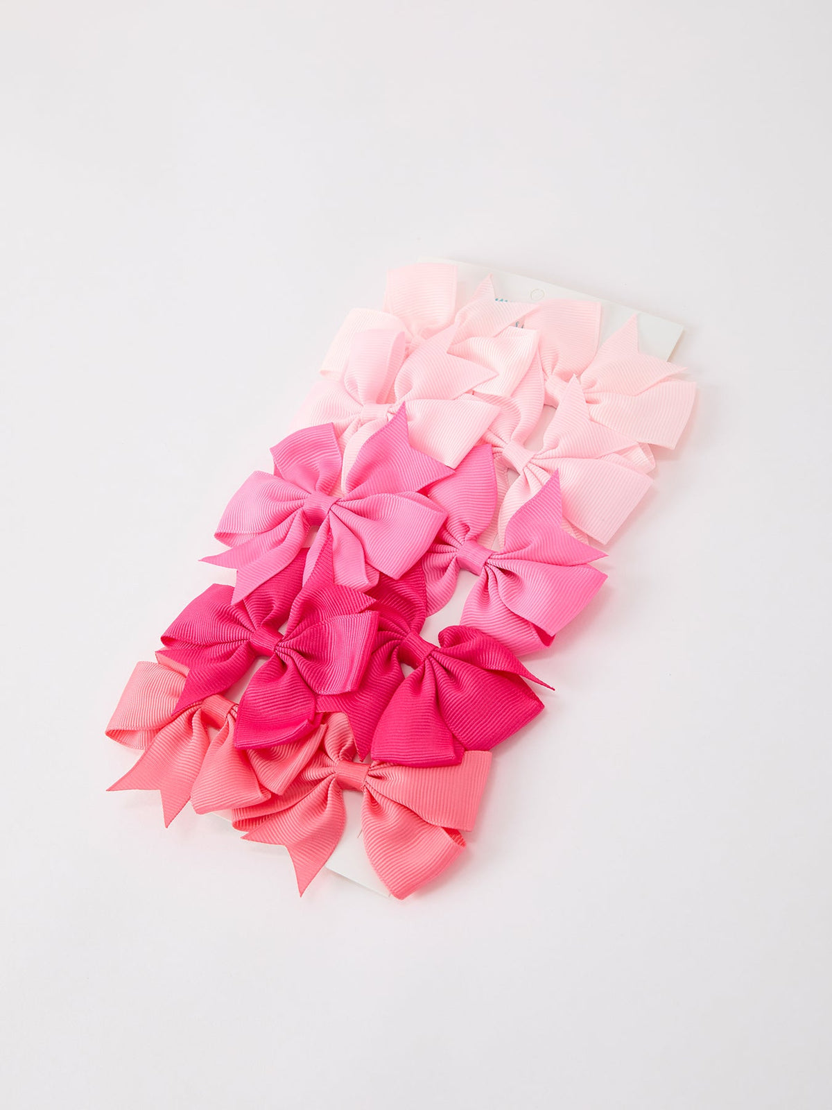 Fall Bow Hair Clip Set