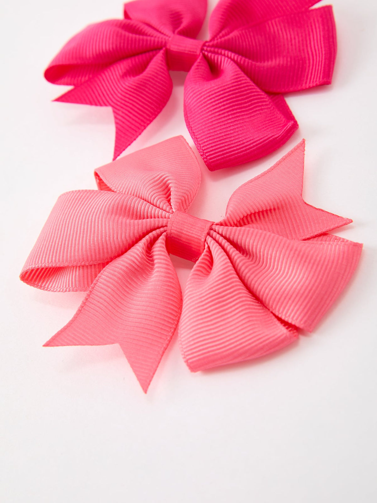 Fall Bow Hair Clip Set
