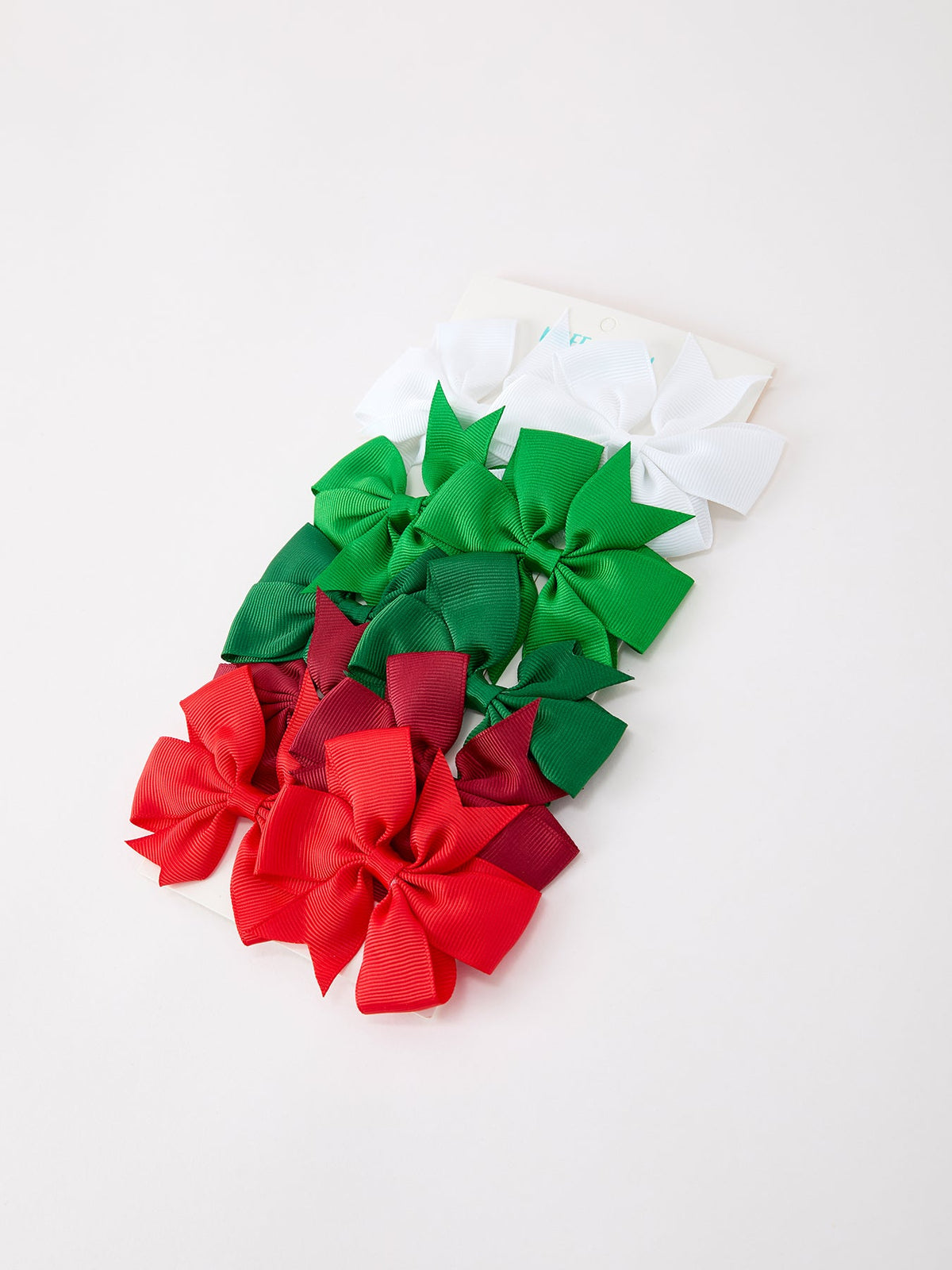 Fall Bow Hair Clip Set