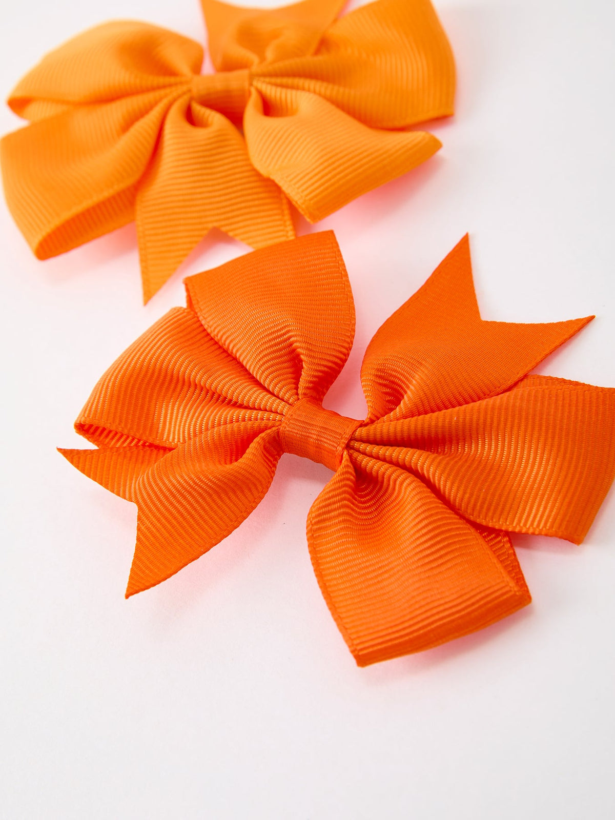 Fall Bow Hair Clip Set