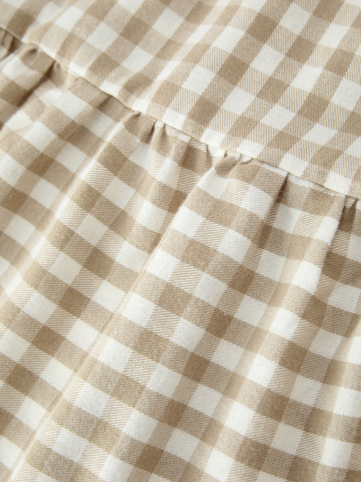 Mommy & Me Fall Plaid Dresses & Baby Bubble