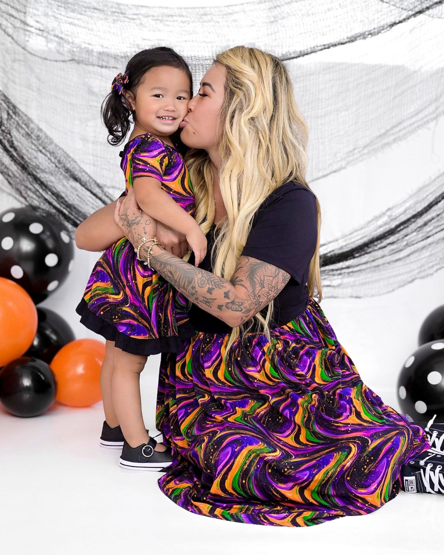 Halloween | Magic Swirls | Women's Bamboo Dress